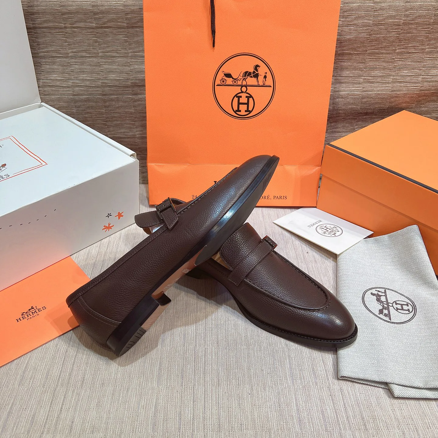 Лоферы И Туфли Мужские Hermes 840298