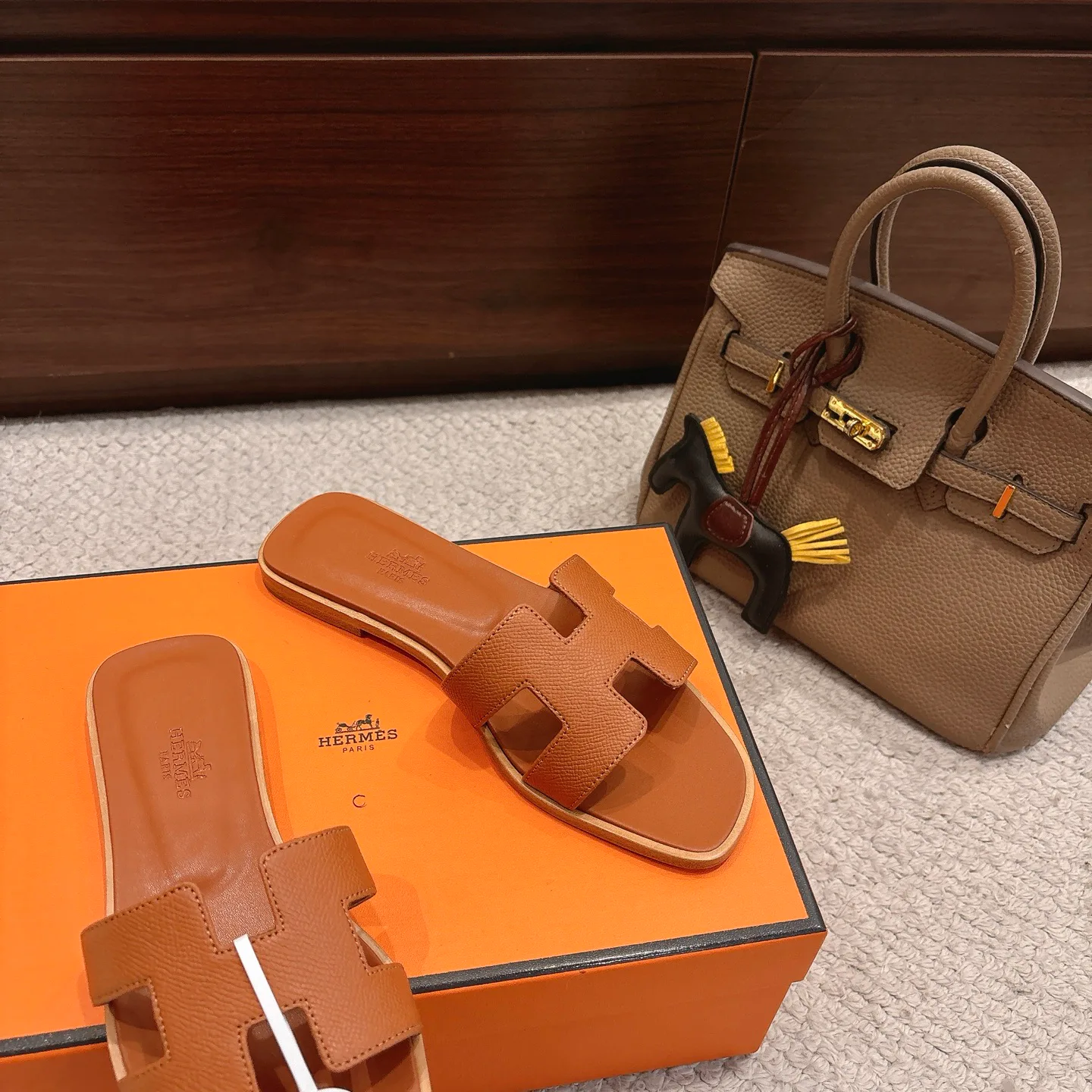 Шлепанцы Женские Hermes 2453847