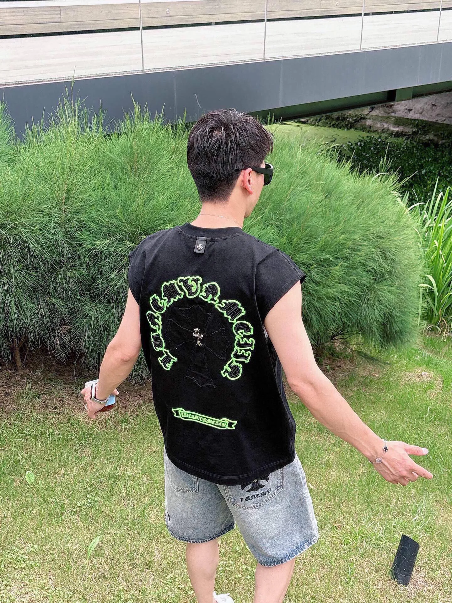 Футболки Мужские Chrome Hearts 11646917