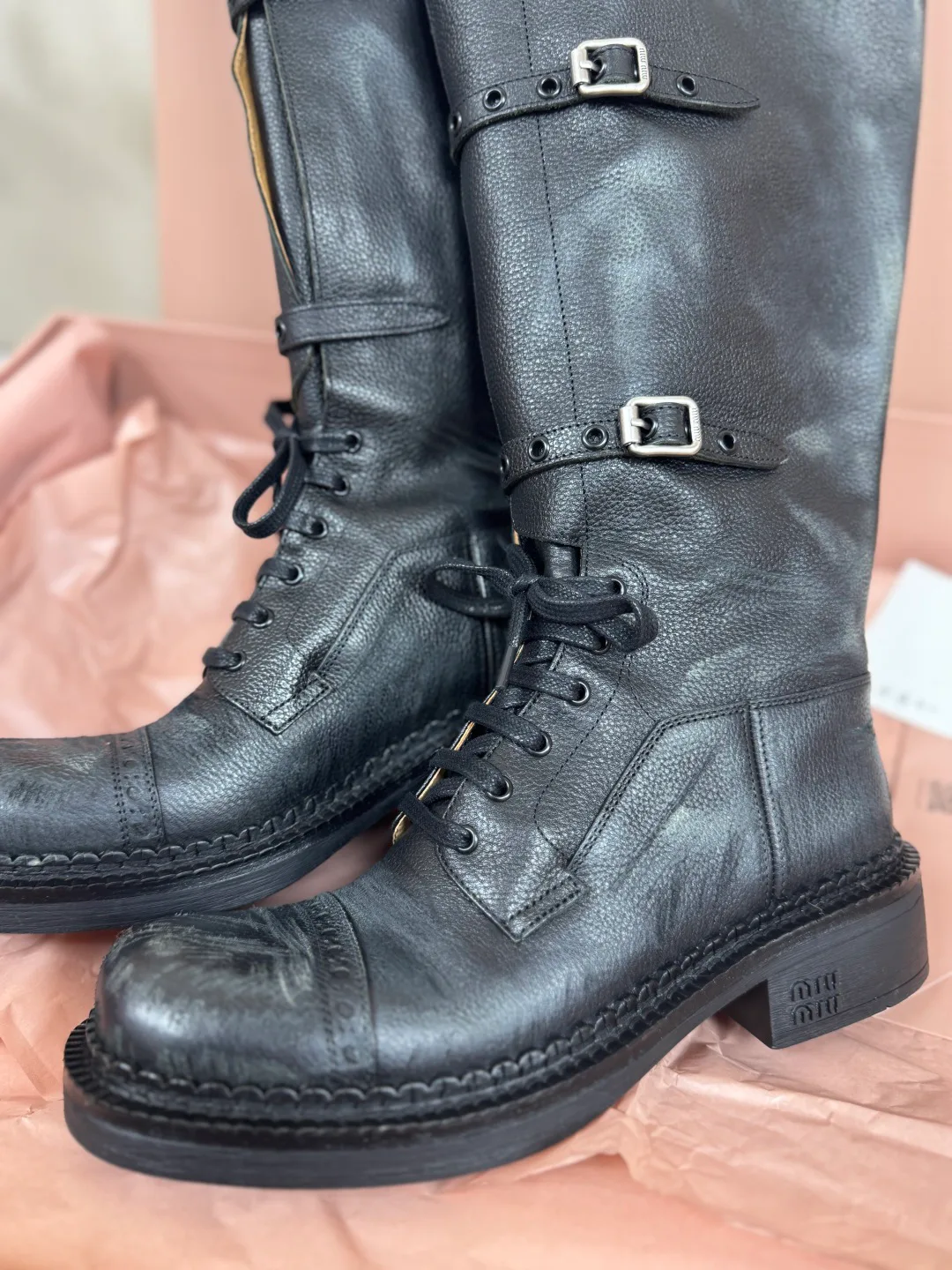 Сапоги Женские Miu Miu 17912461