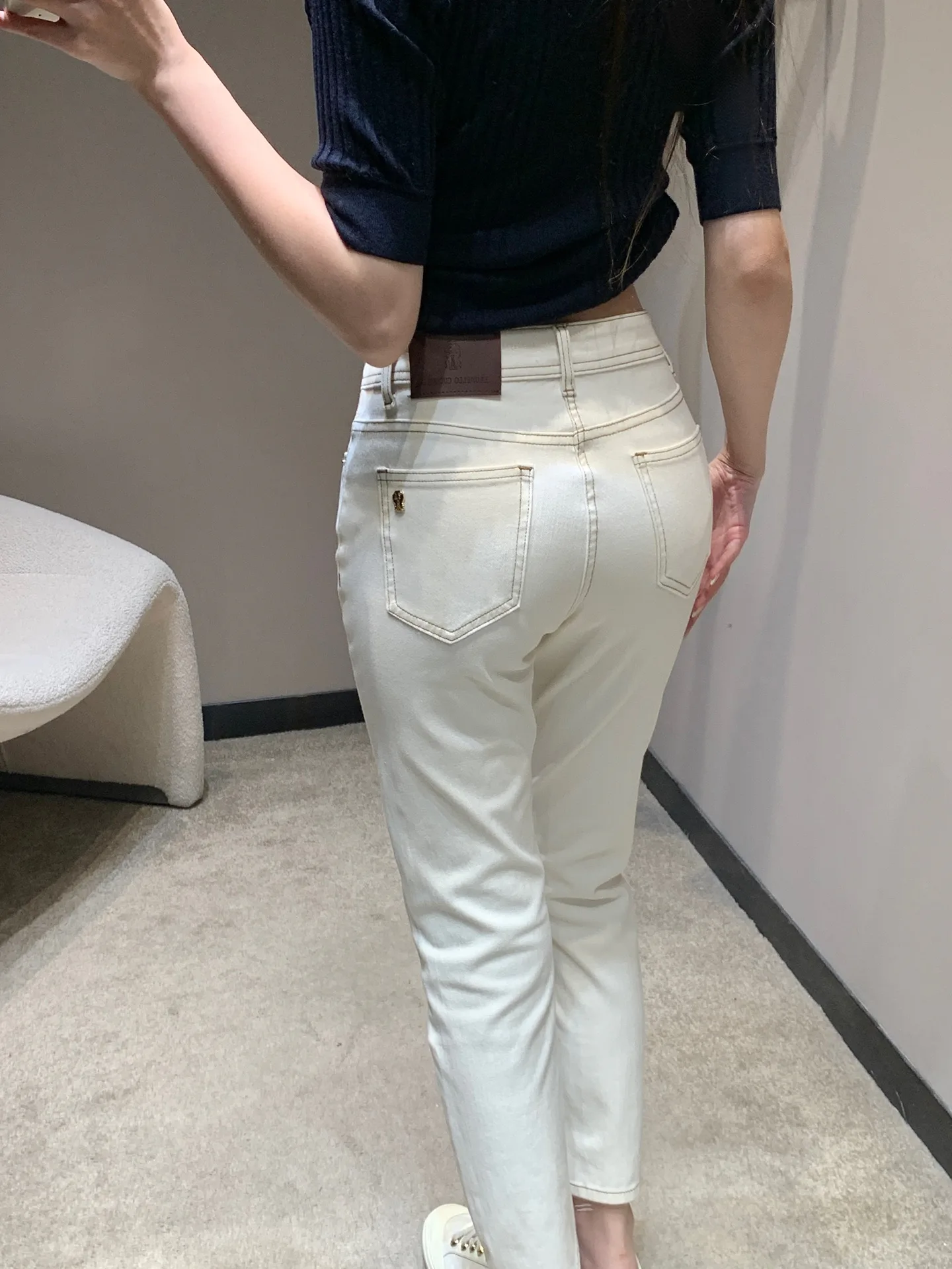 Джинсы Женские Brunello Cucinelli 5066711