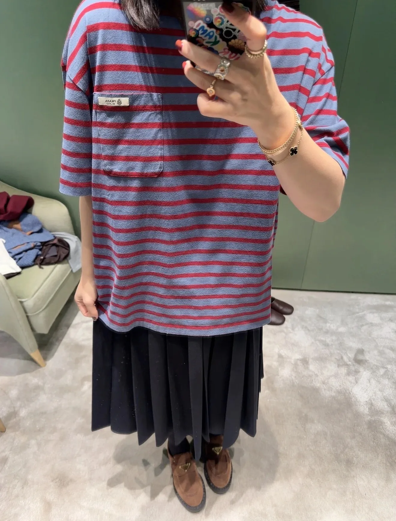 Футболки Женские Prada 402787