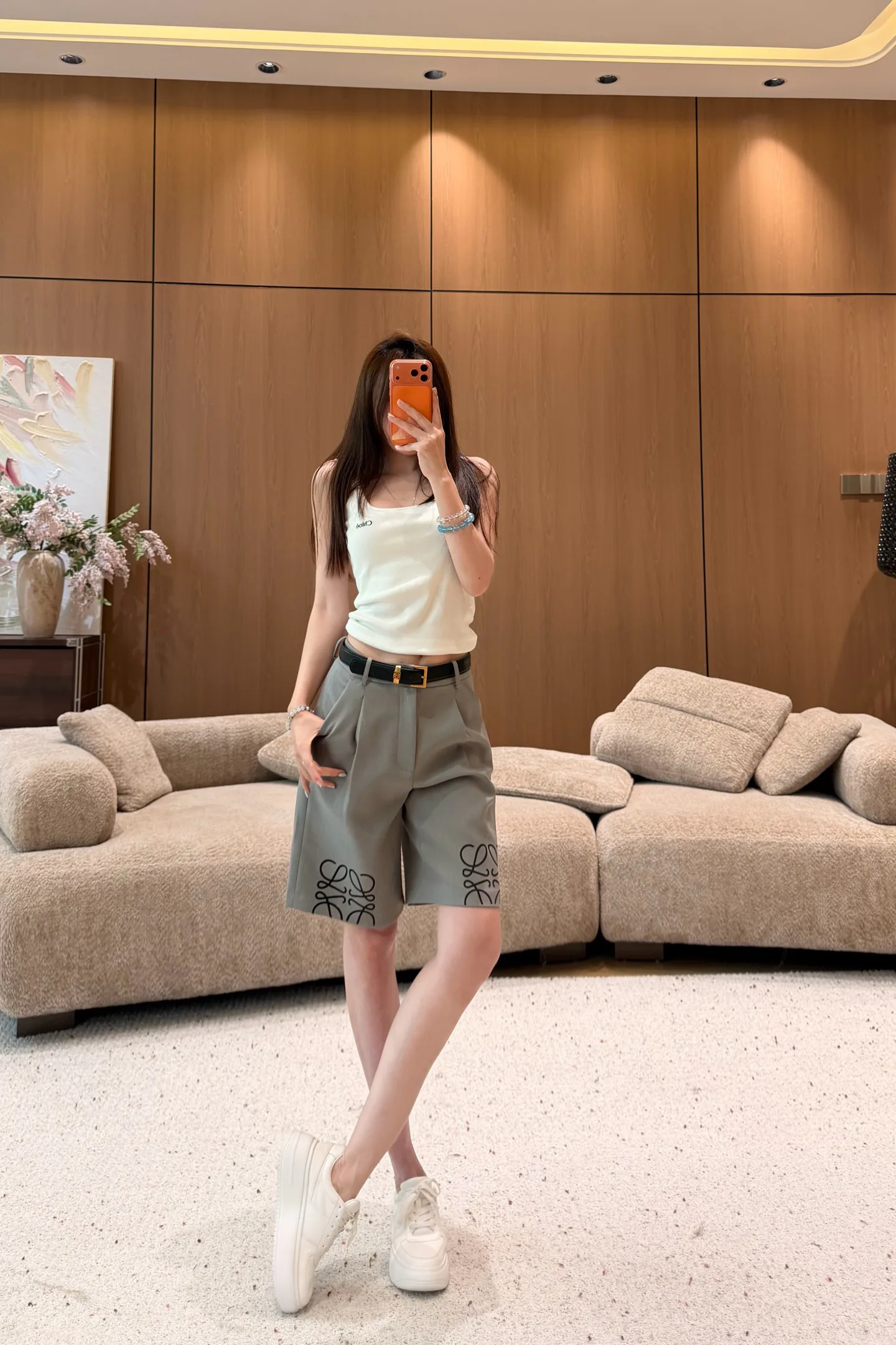 Шорты Женские Loewe 13583649