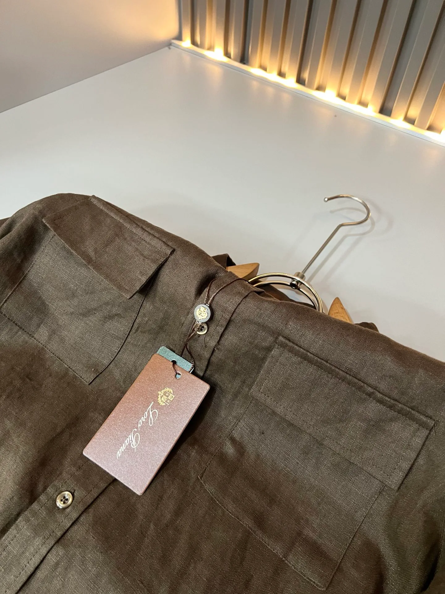 Рубашки Мужские Loro Piana 18395720