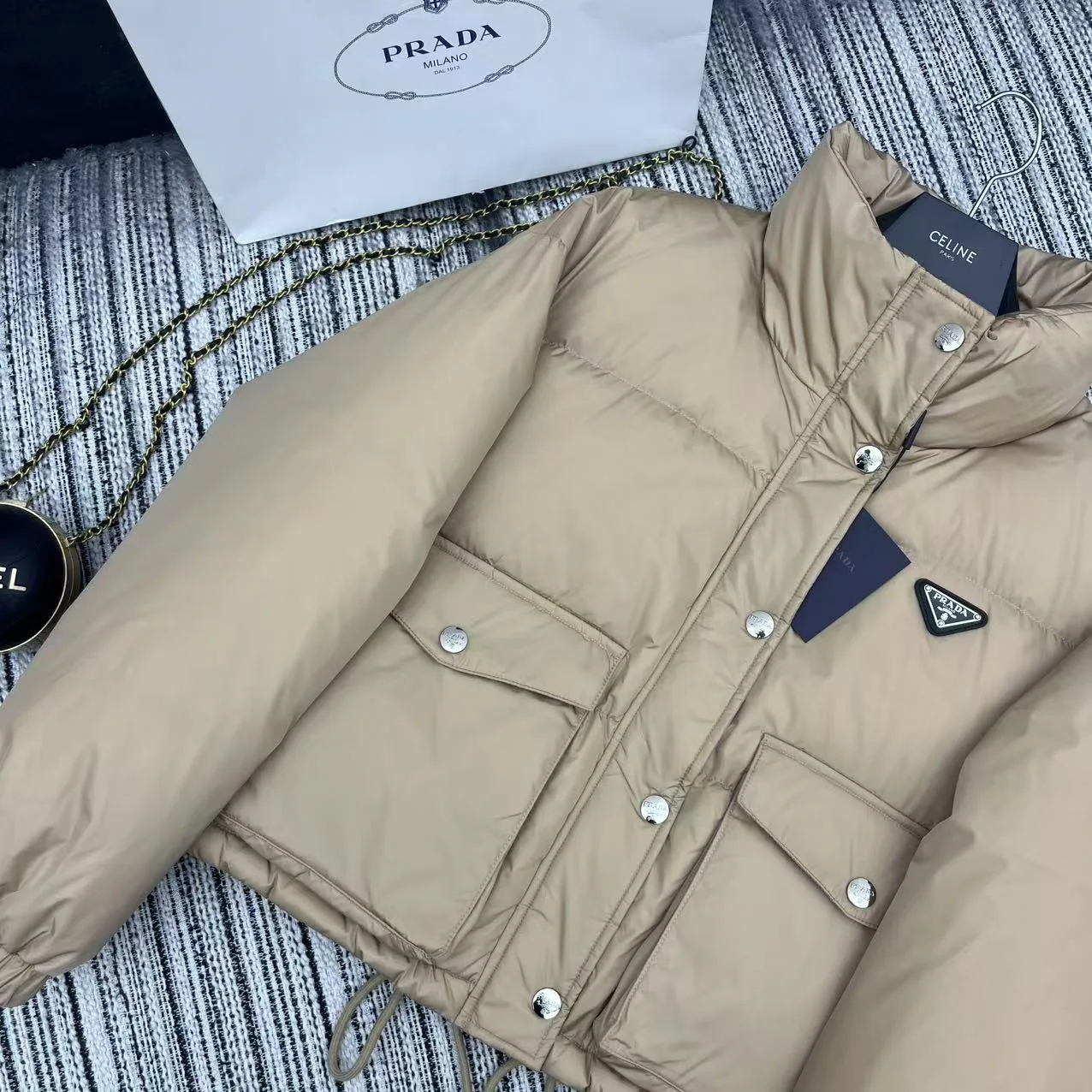 Куртки И Пуховики Женские Prada 792850