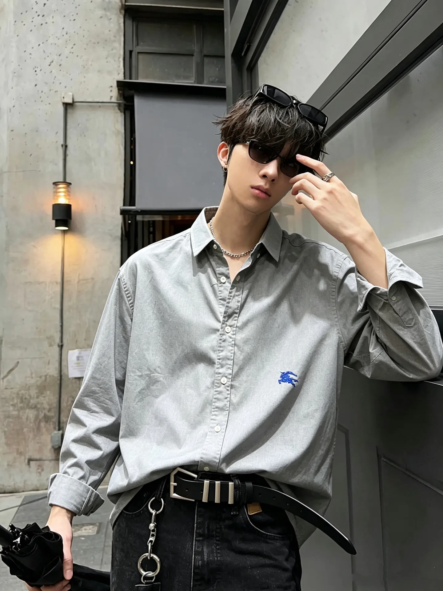 Рубашки Мужские Burberry 18395746