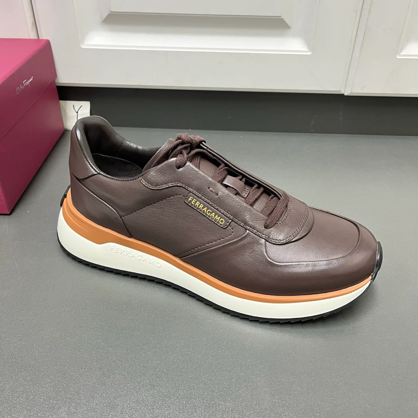 Кроссовки Мужские Salvatore Ferragamo 3369664