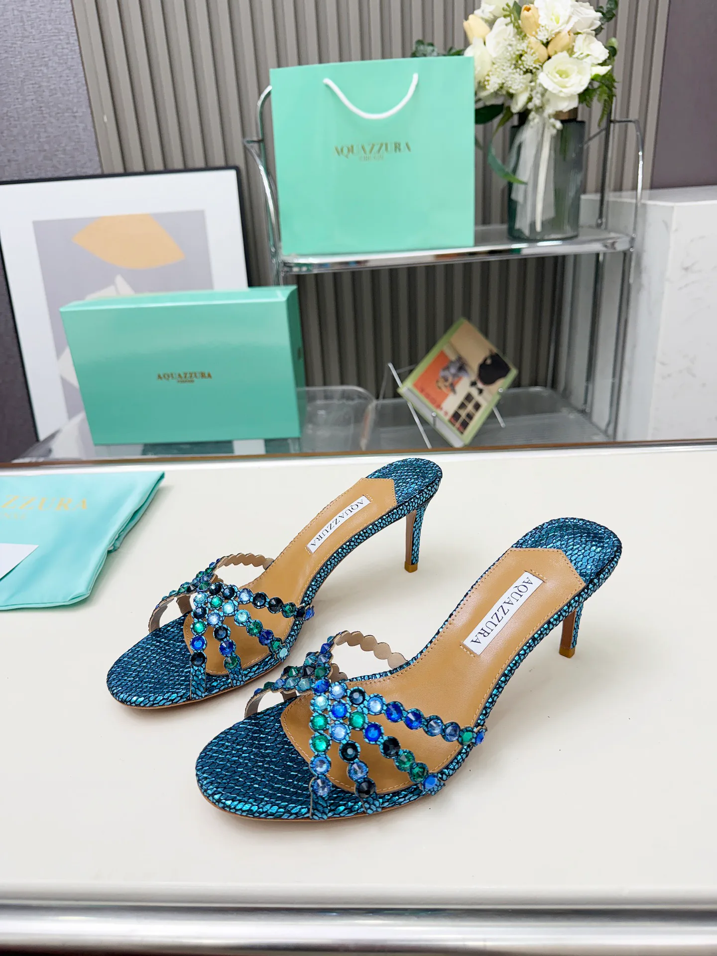 Босоножки Женские Aquazzura 1856026