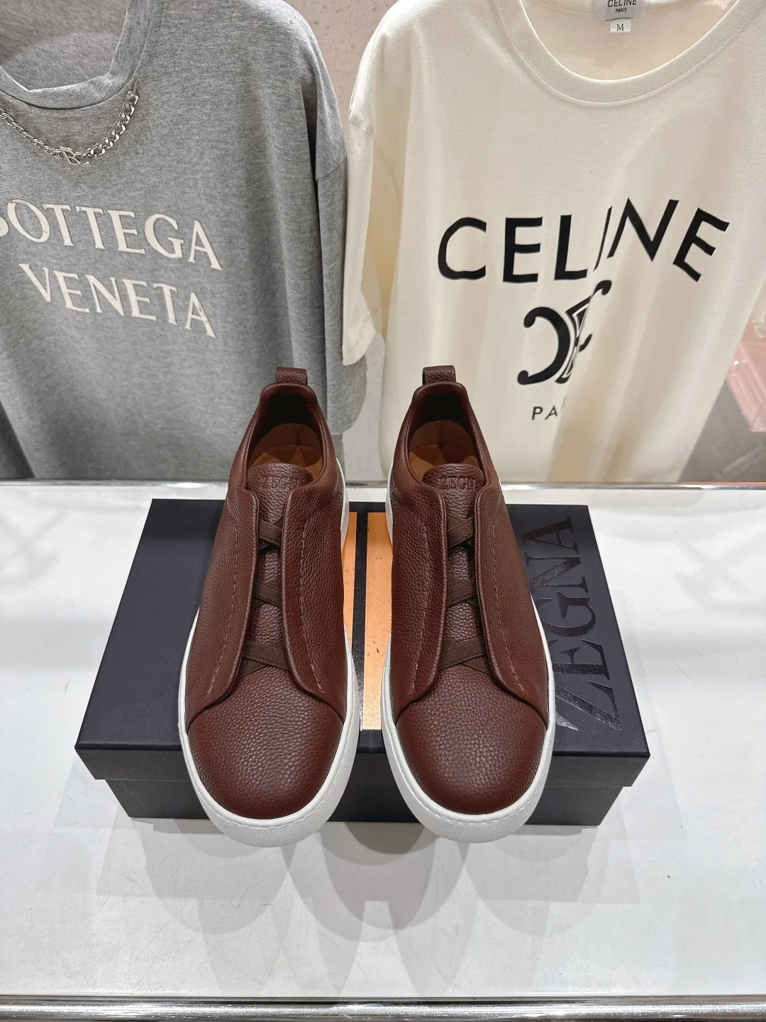 Слипоны Мужские Zegna 1293787