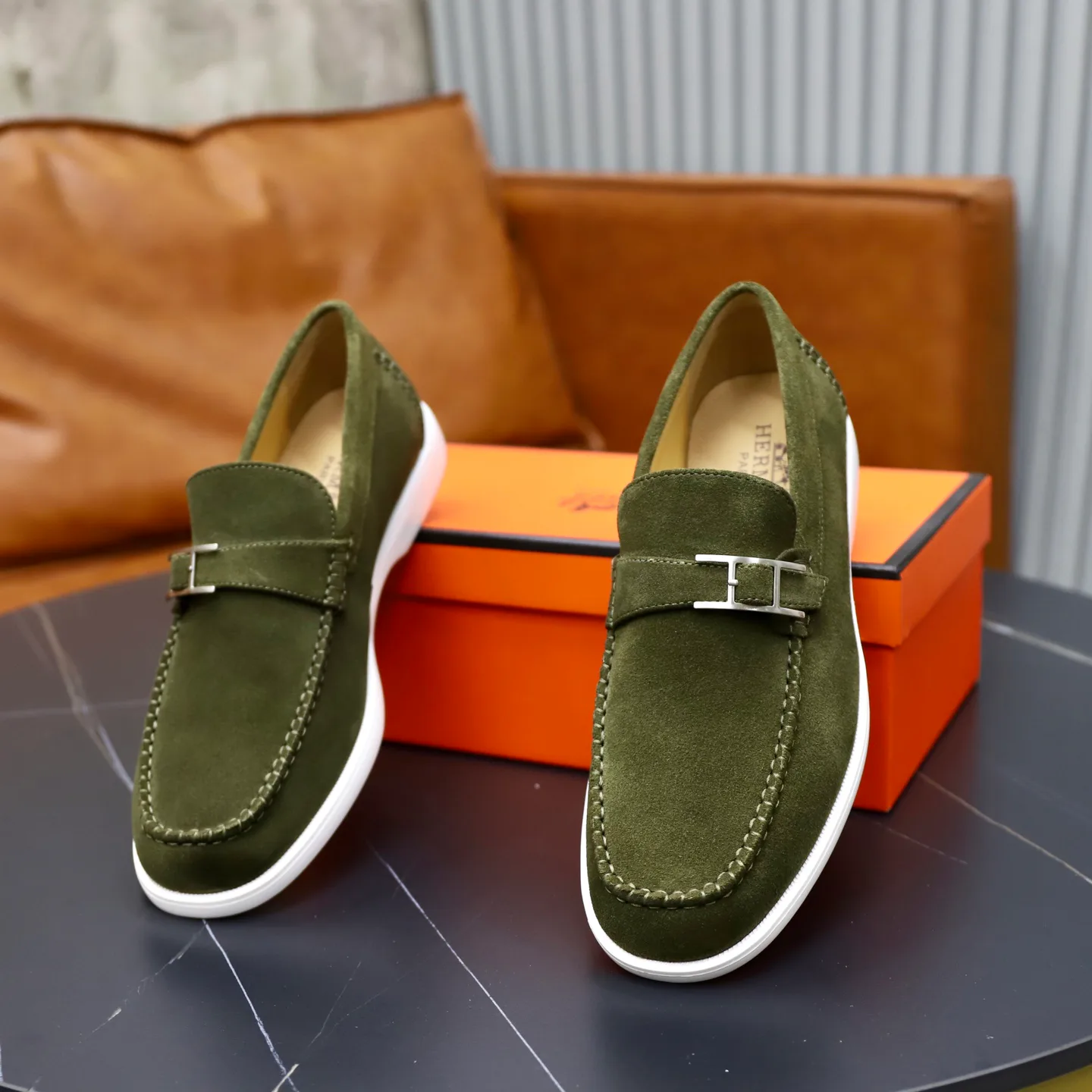 Лоферы И Туфли Мужские Hermes 17911017