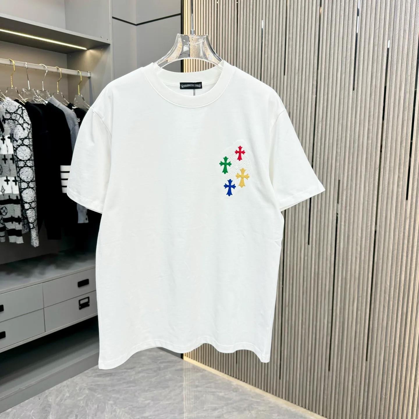Футболки Женские Chrome Hearts 1887626