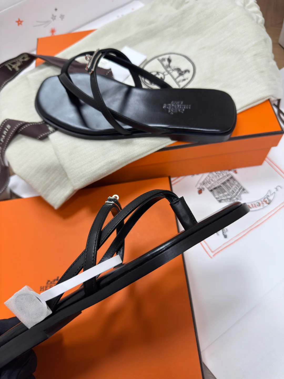 Шлепанцы Женские Hermes 13930282