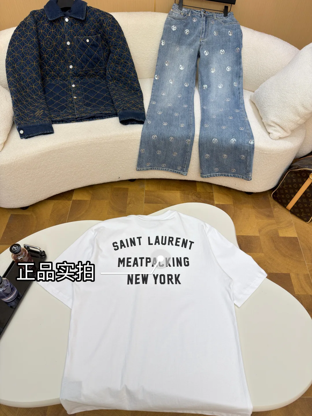 Футболки Мужские Saint Laurent 3043973