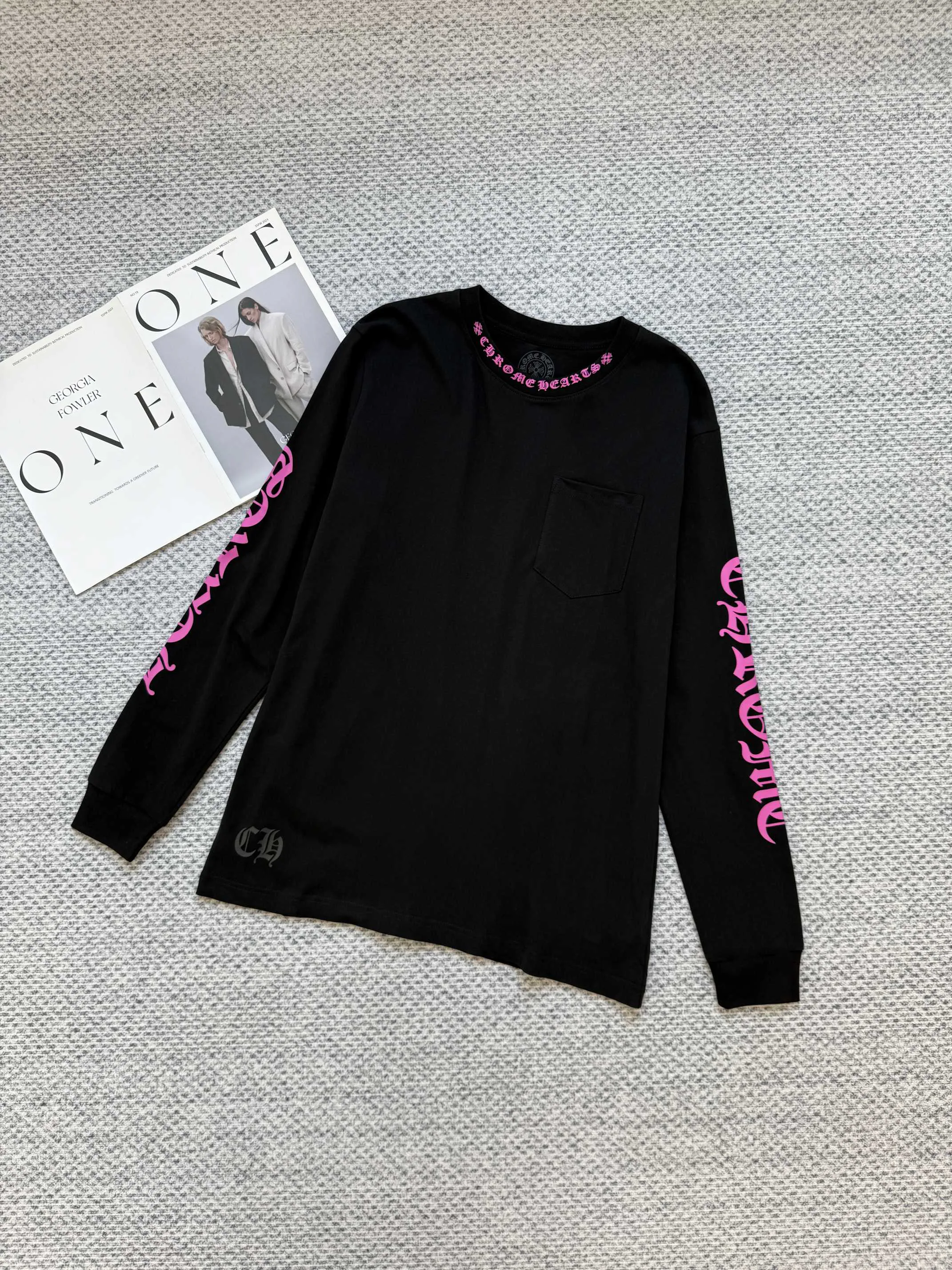 Лонгсливы Женские Chrome Hearts 335533