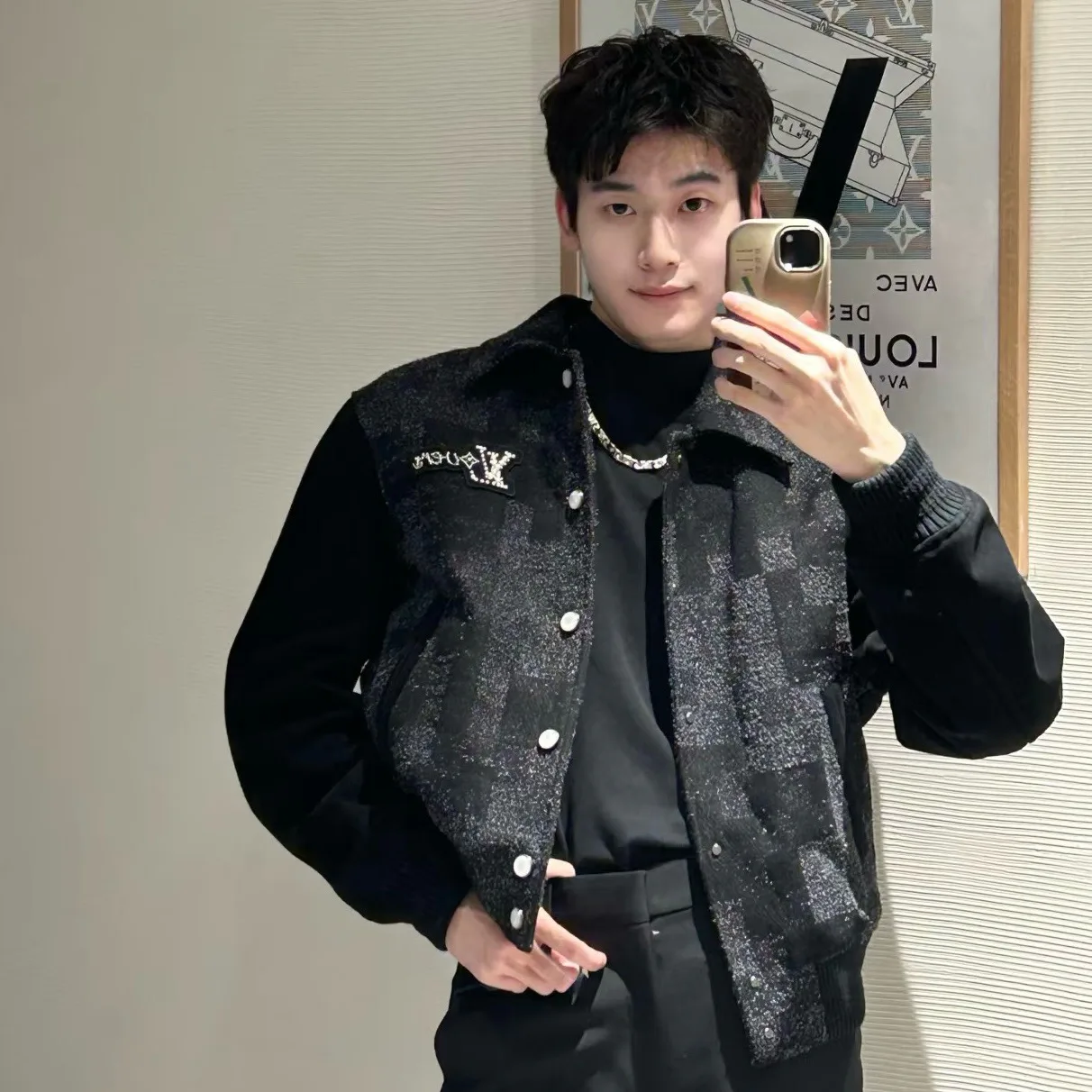 Куртки И Пуховики Мужские Louis Vuitton 89603