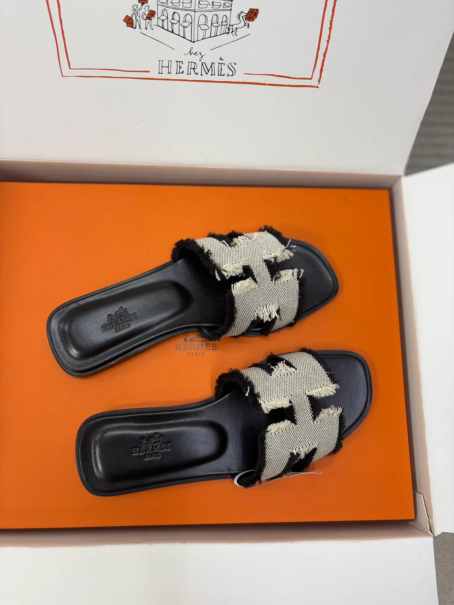 Шлепанцы Женские Hermes 2202442