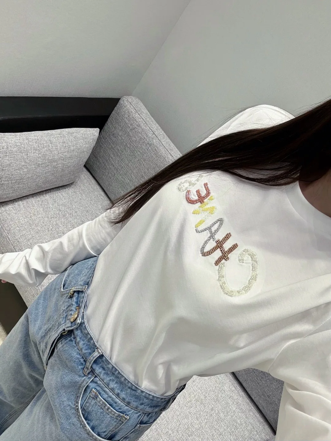 Футболки Женские Chanel 17339241