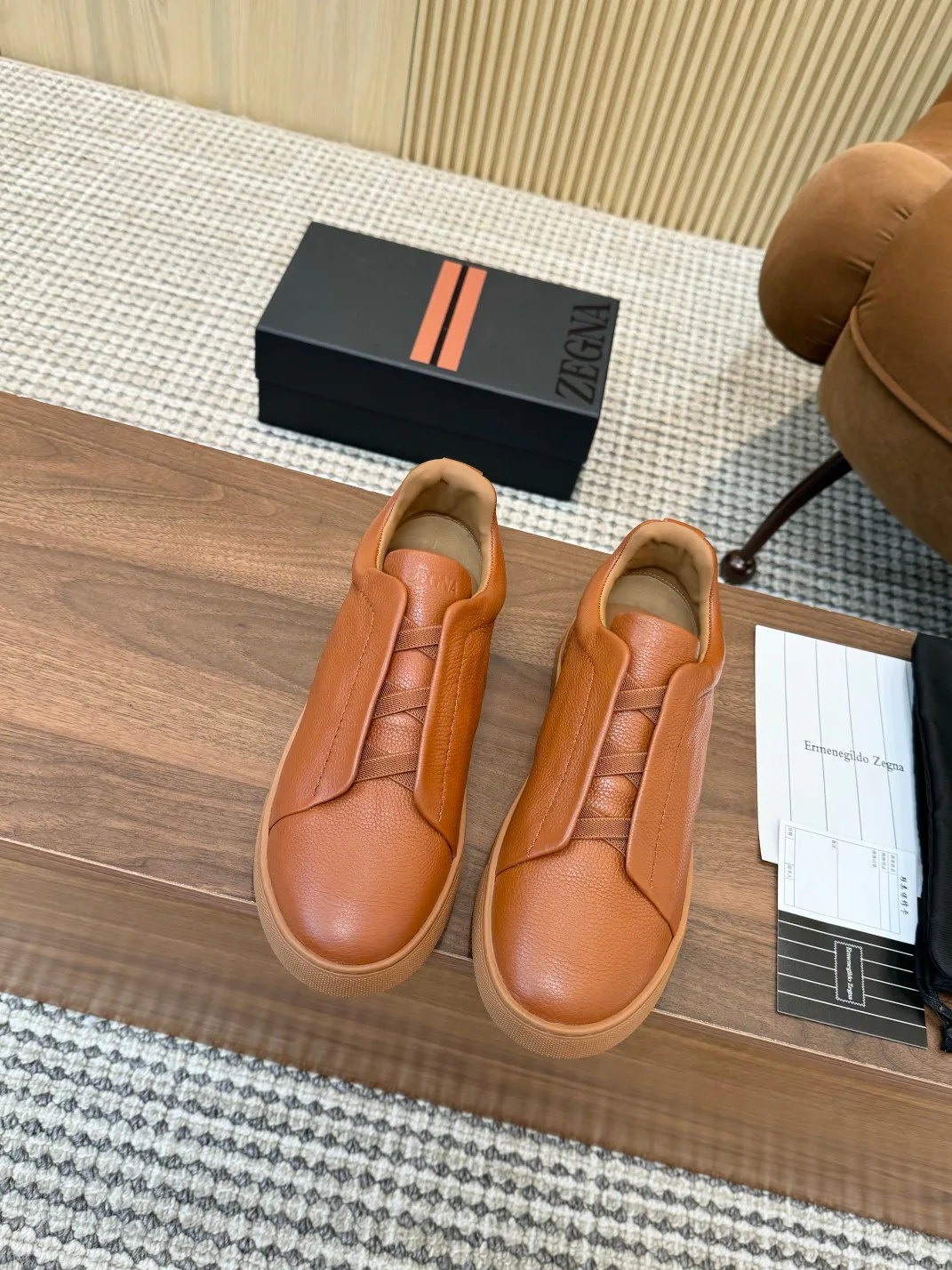 Кроссовки Мужские Zegna 18265352