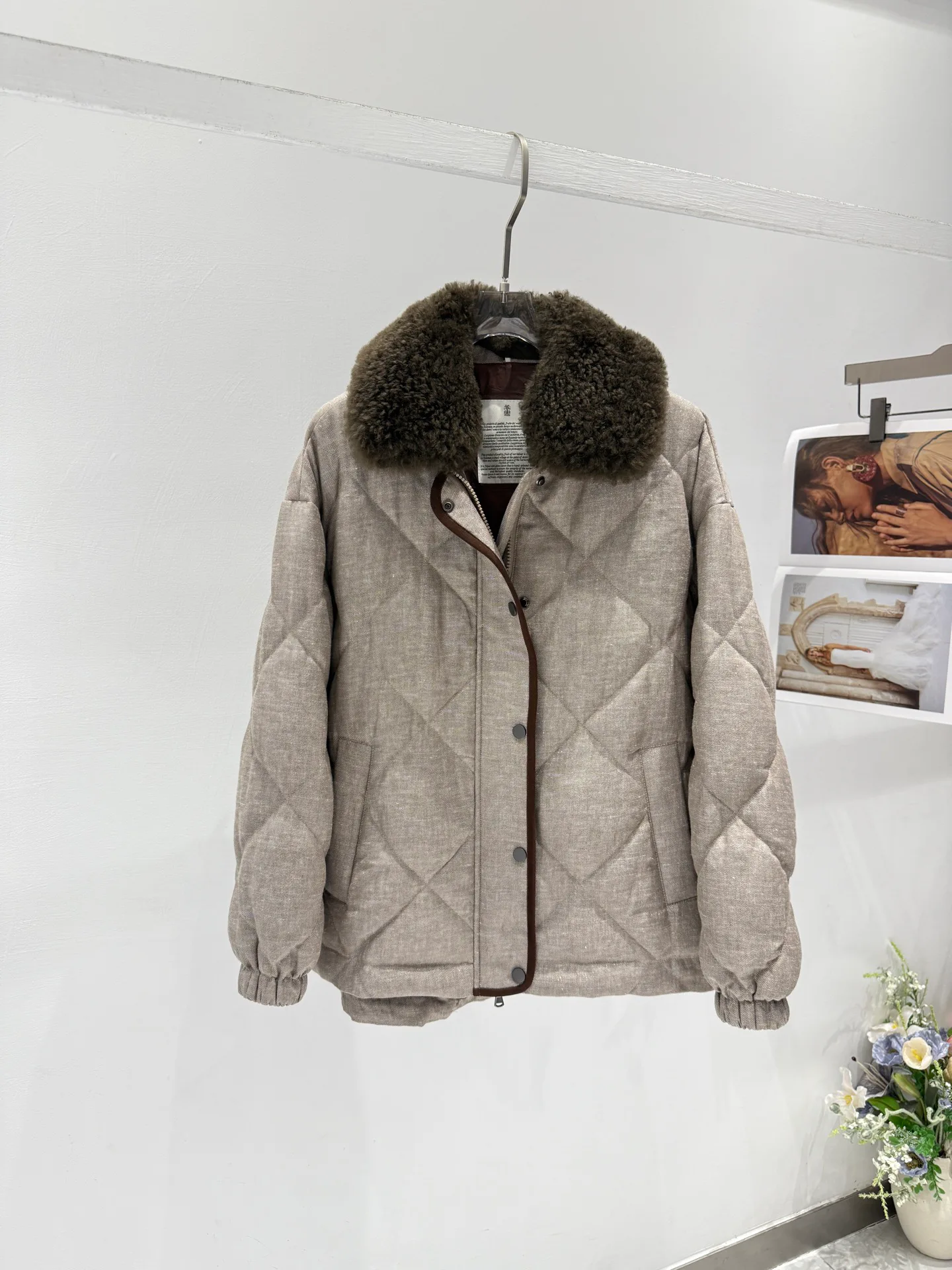 Куртки И Пуховики Женские Brunello Cucinelli 18082163