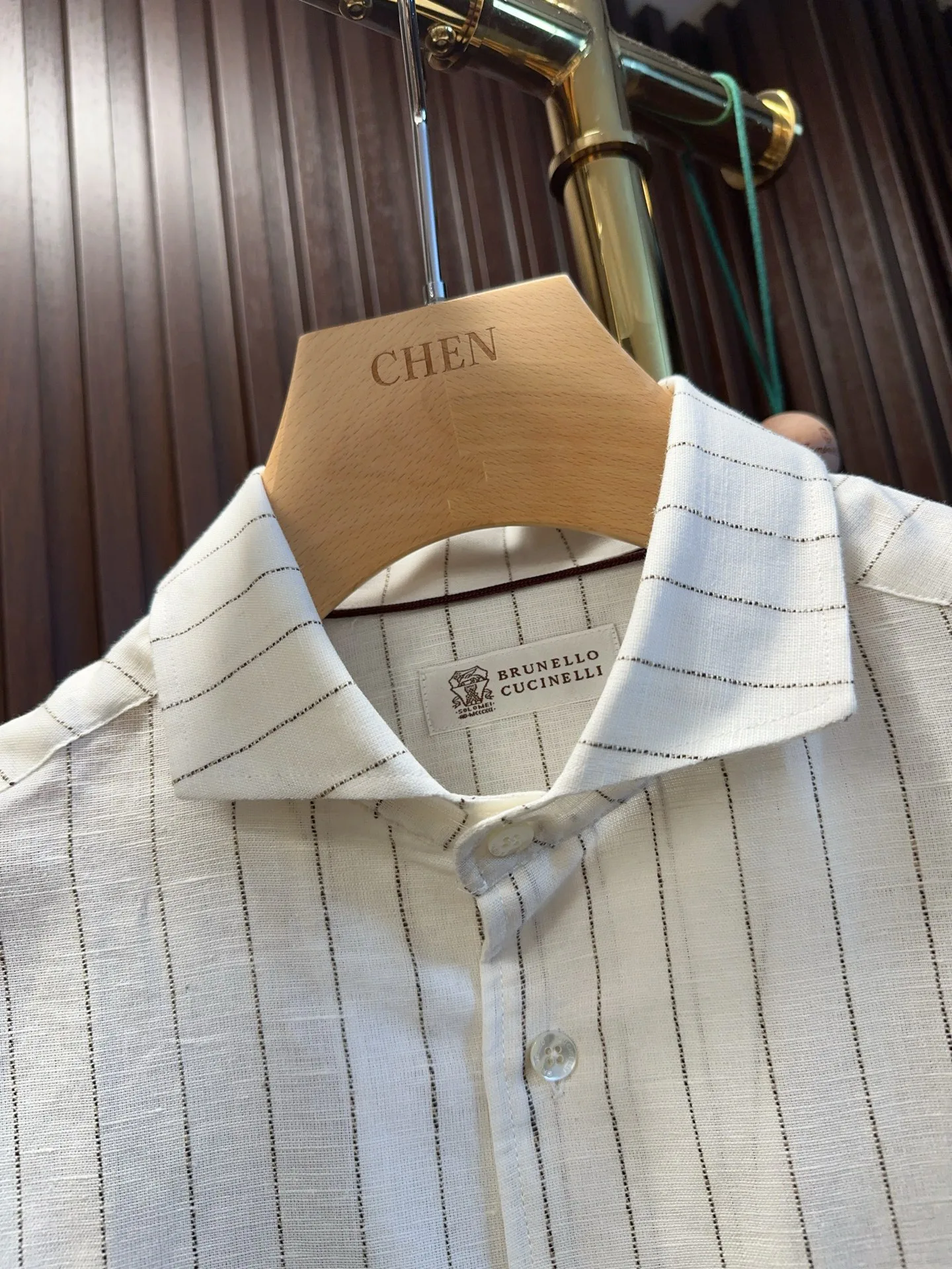 Рубашки Мужские Brunello Cucinelli 11383627