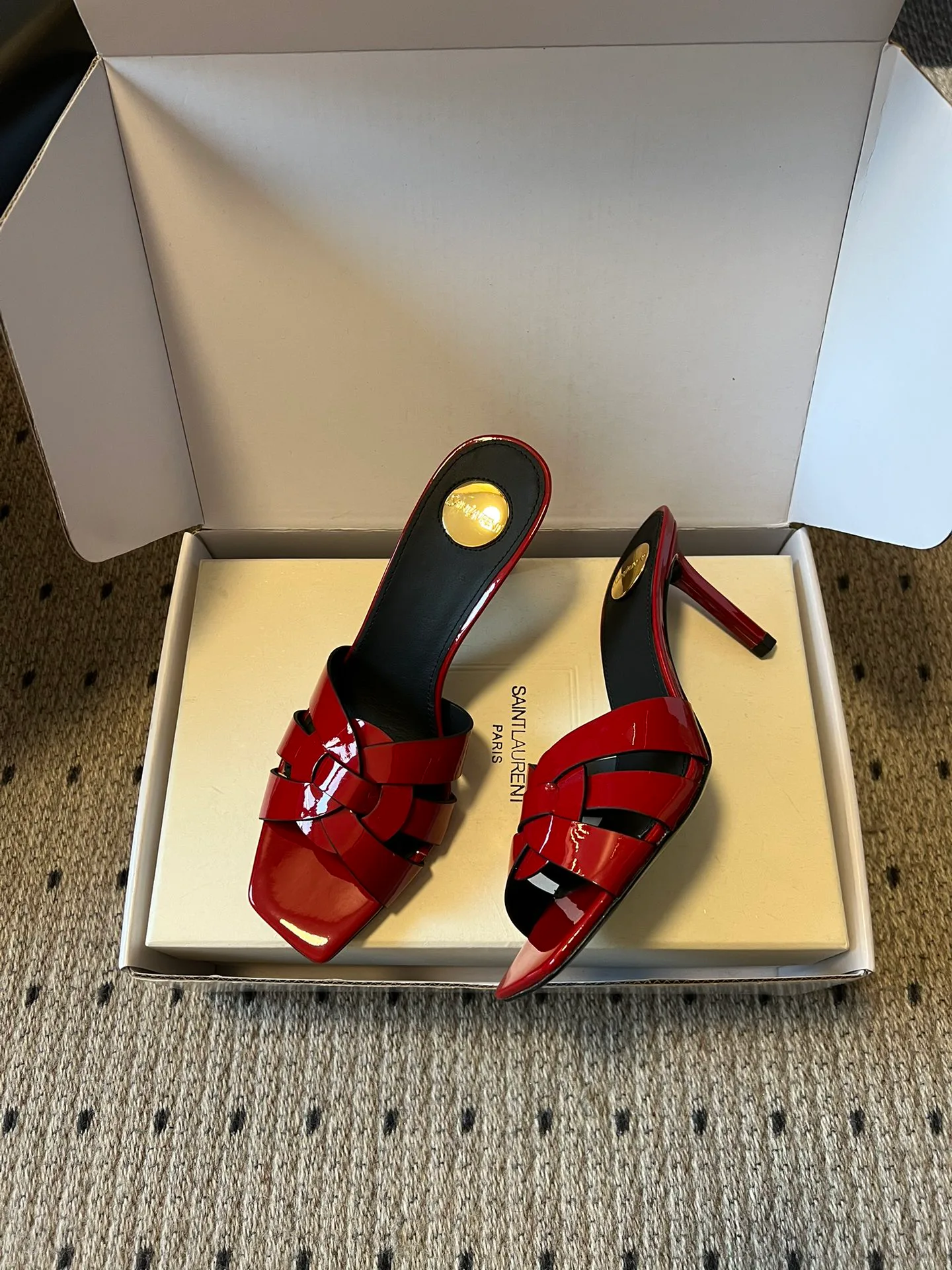 Босоножки Женские Saint Laurent 11239405