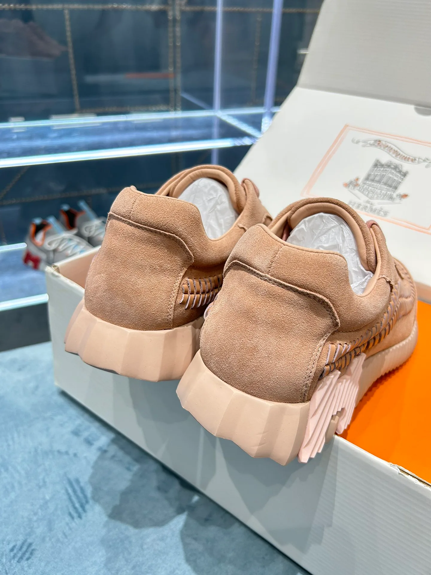 Кроссовки Женские Hermes 347669