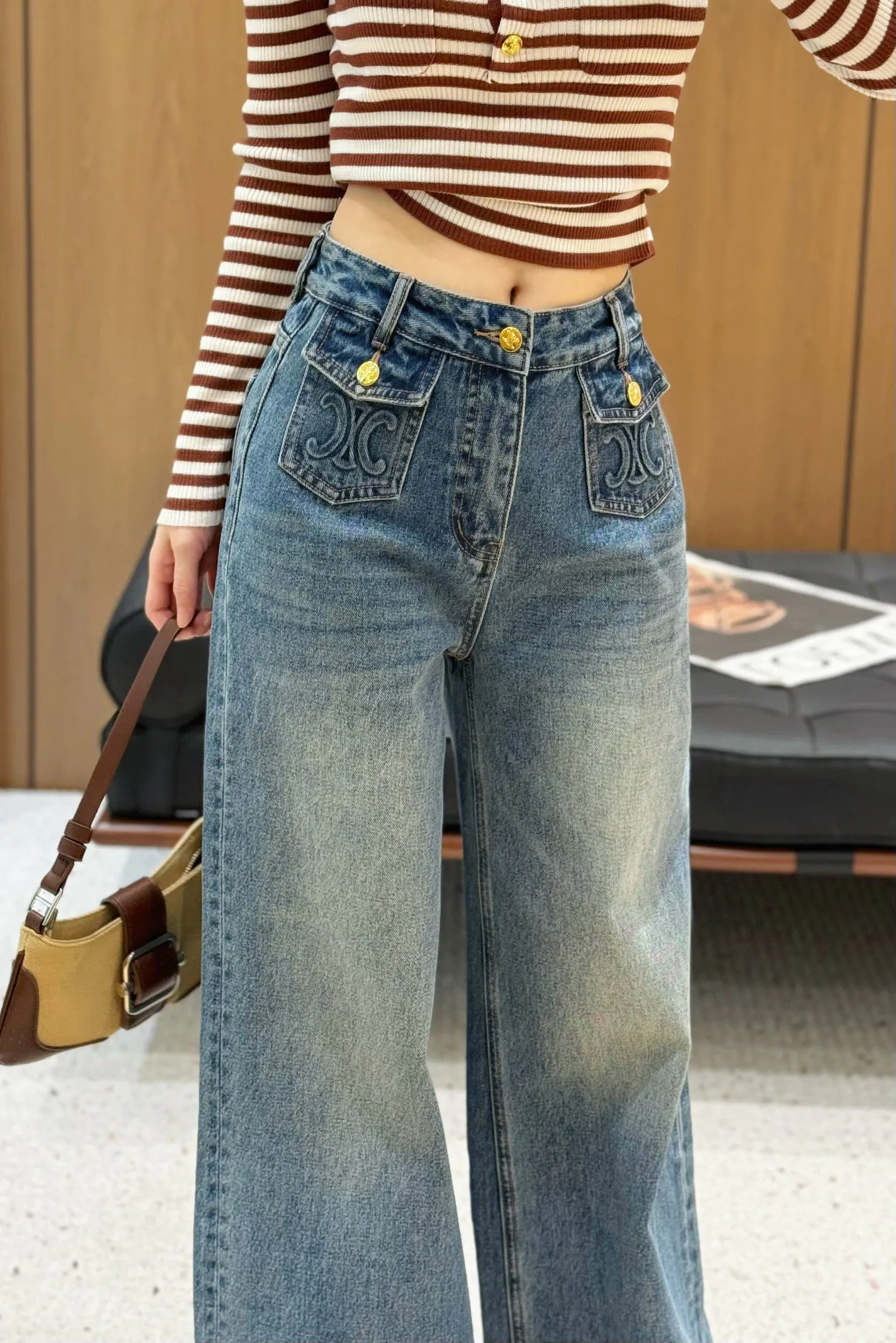 Джинсы Женские Celine 10850686