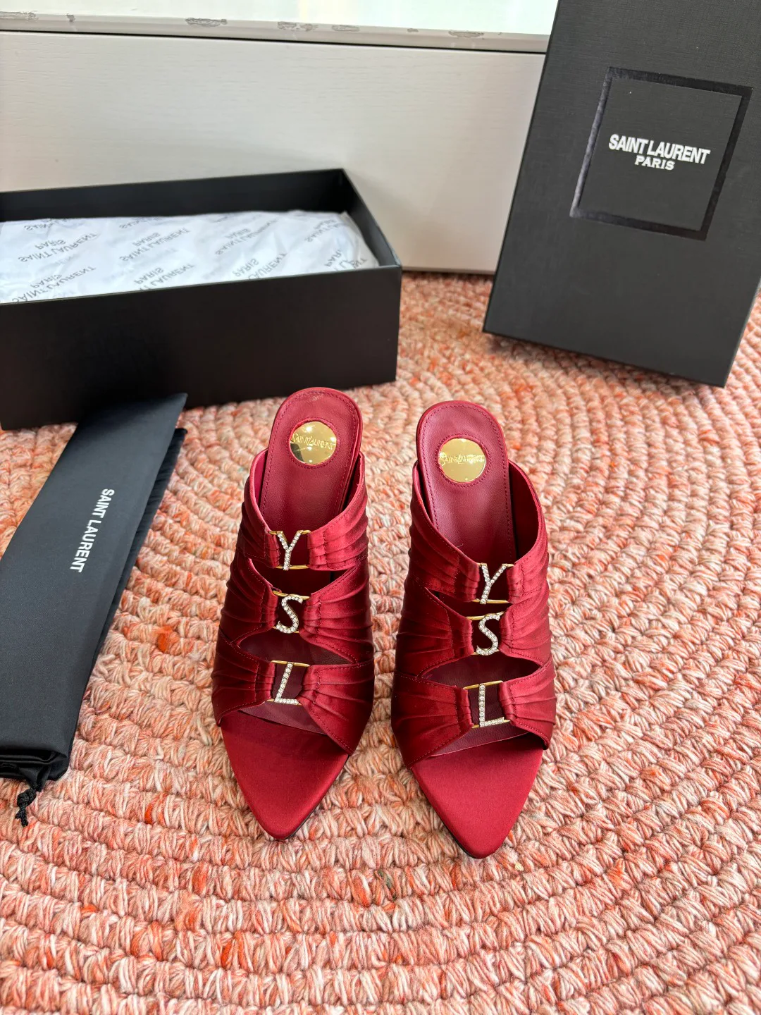 Босоножки Женские Saint Laurent 10211620