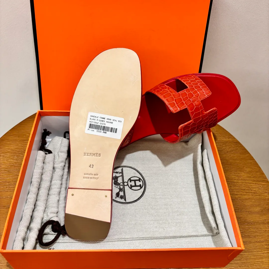 Шлепанцы Женские Hermes 4504014