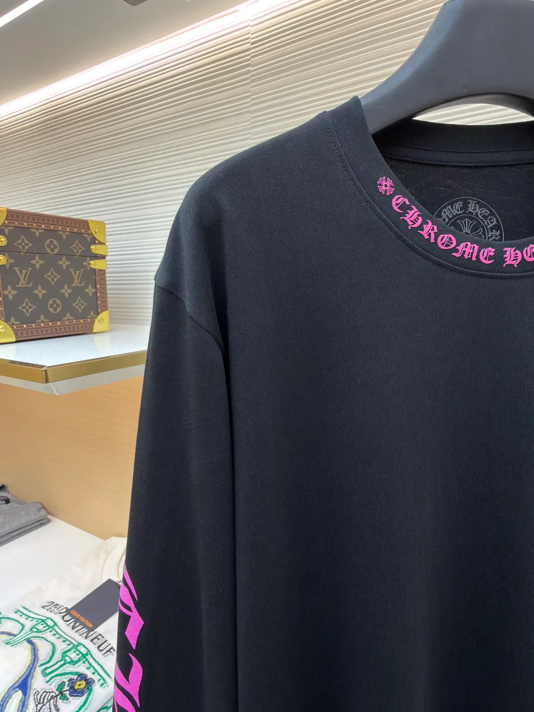 Лонгсливы Мужские Chrome Hearts 11399351
