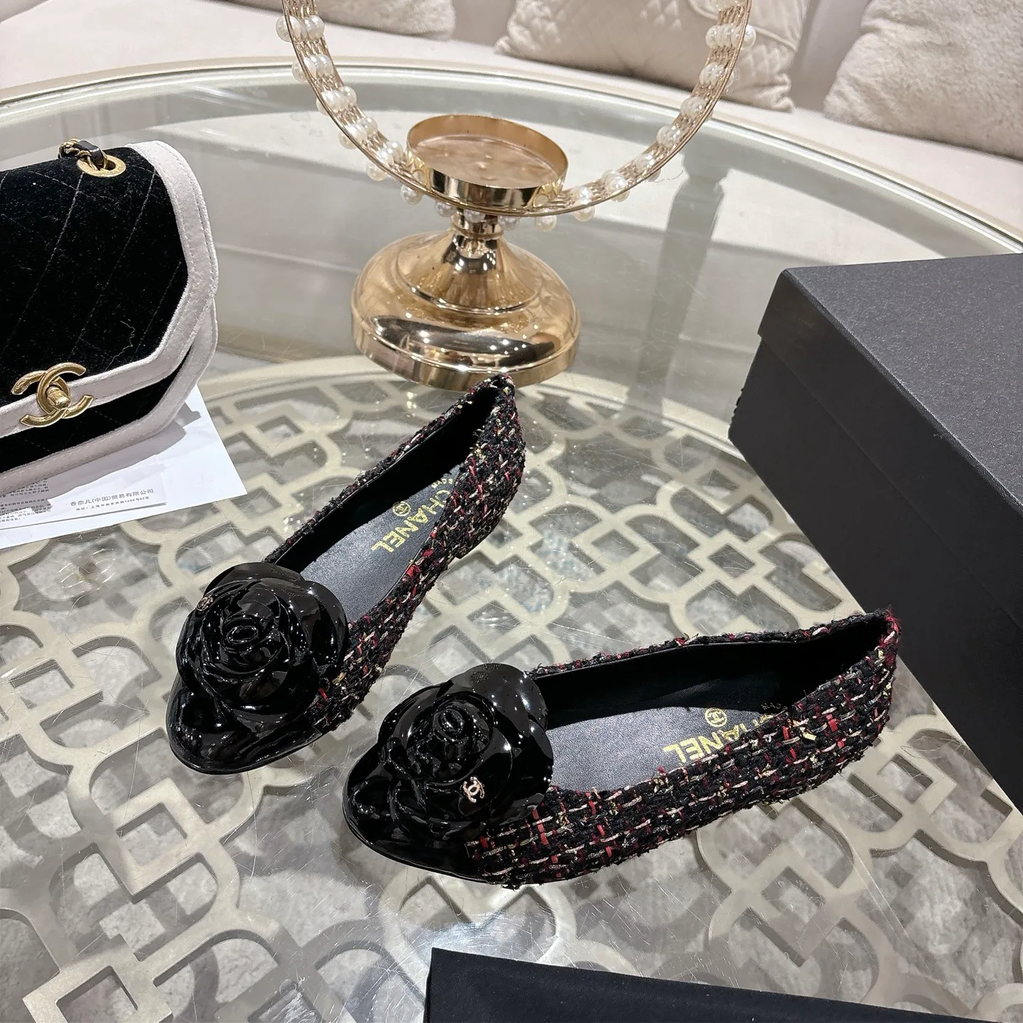 Балетки Женские Chanel 1893802