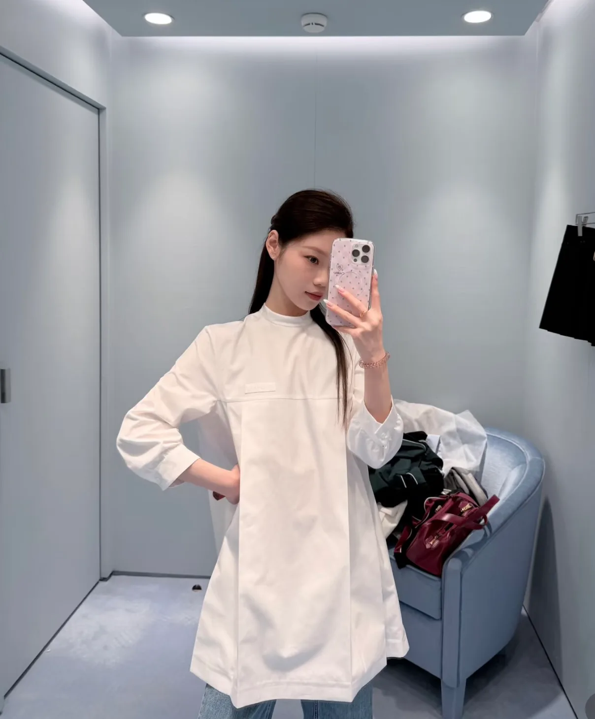 Лонгсливы Женские Miu Miu 12681676
