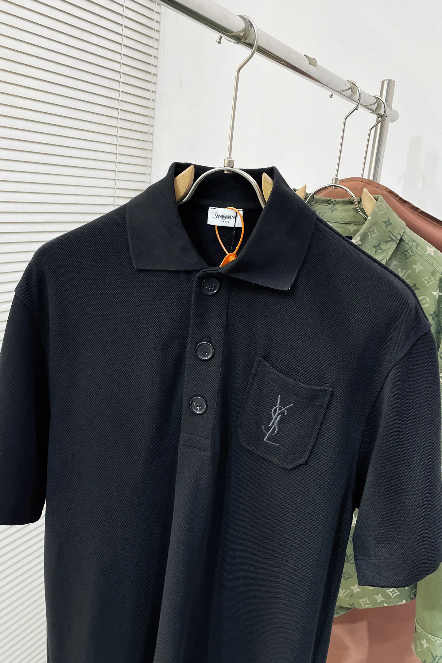 Рубашки Мужские Saint Laurent 9163210
