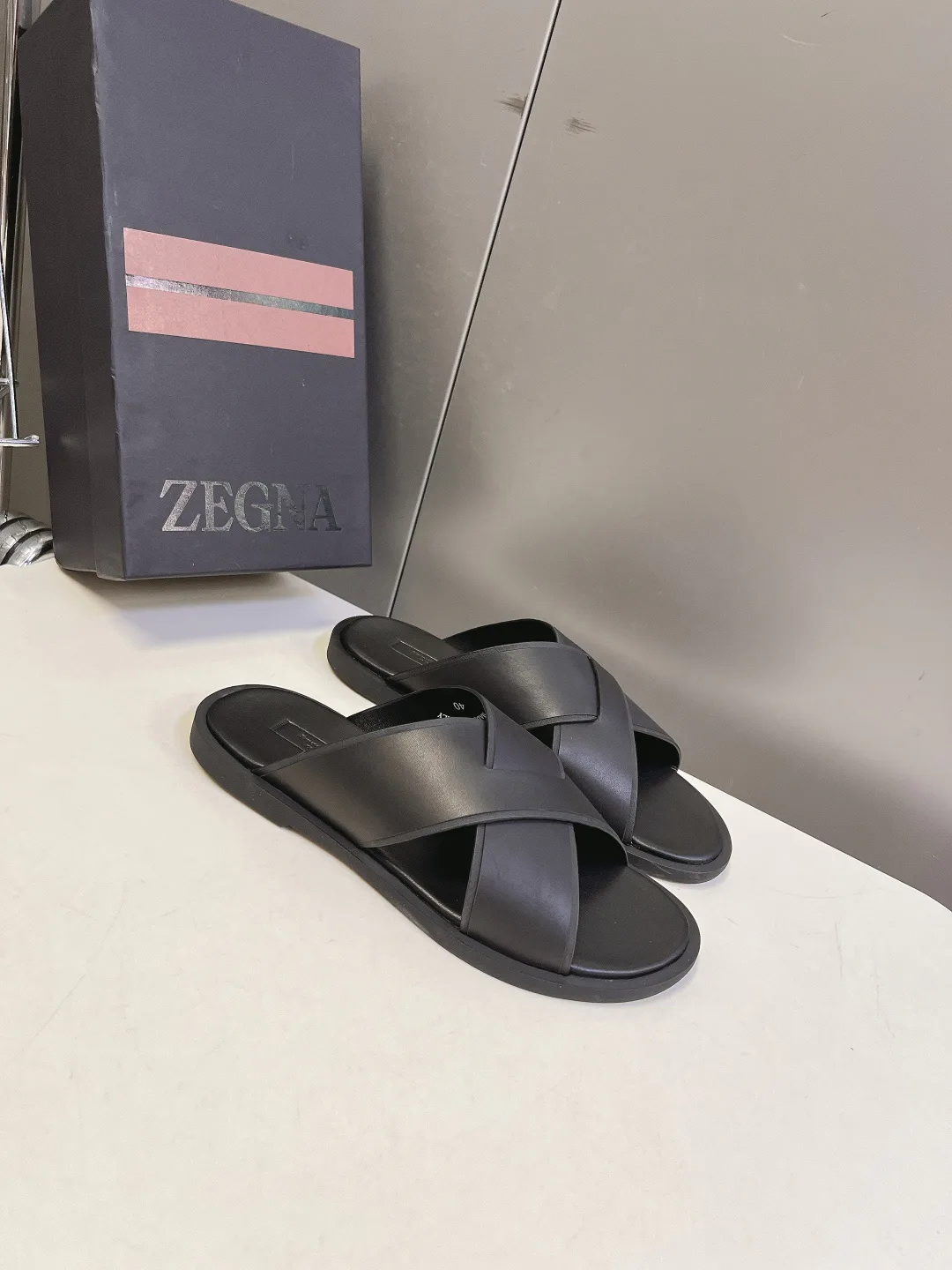 Шлепанцы Мужские Zegna 17138258