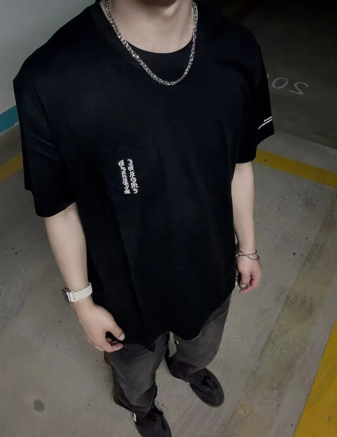 Футболки Мужские Chrome Hearts 10452218