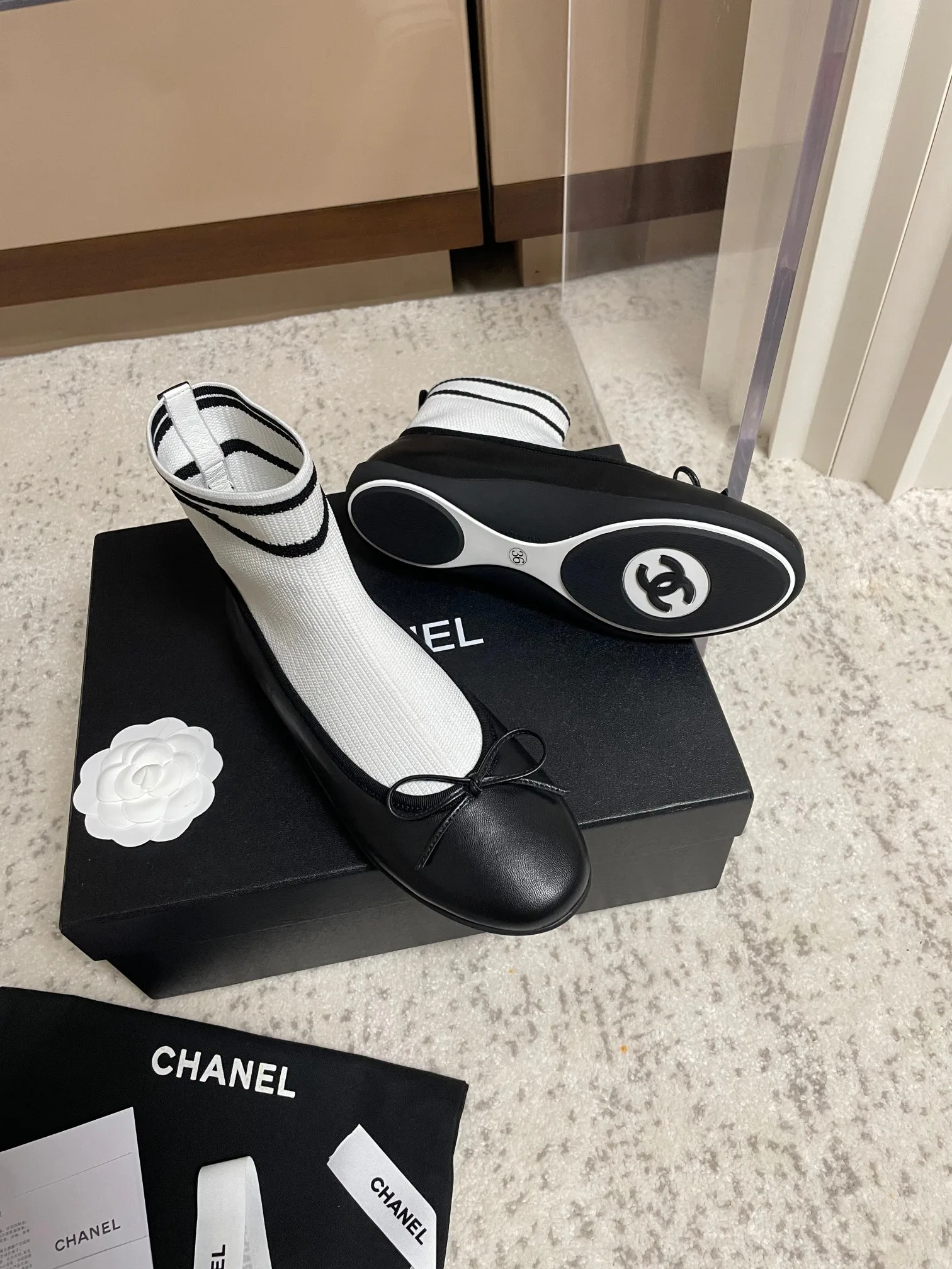 Балетки Женские Chanel 17946655