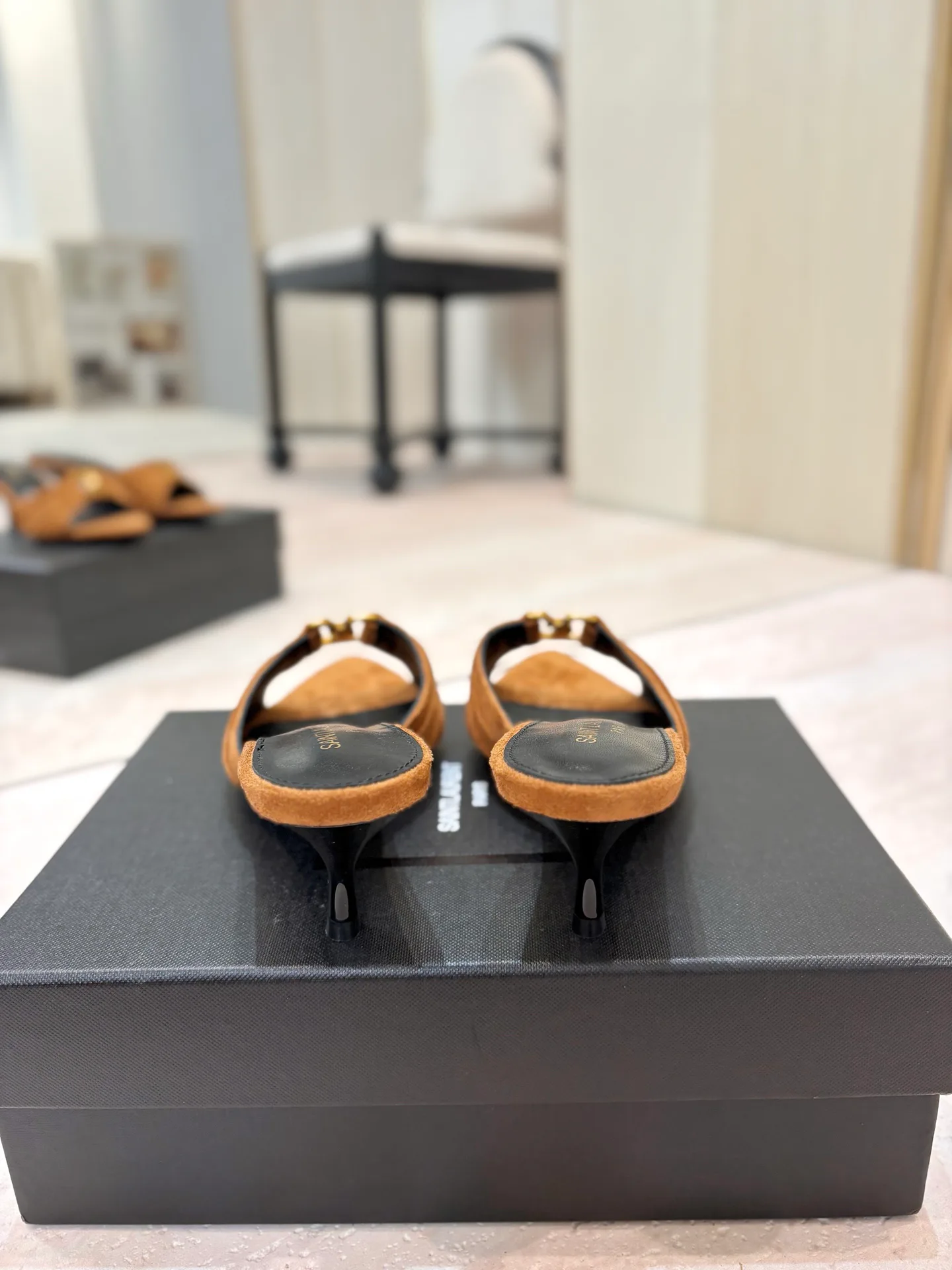 Мюли И Сабо Женские Saint Laurent 17476007
