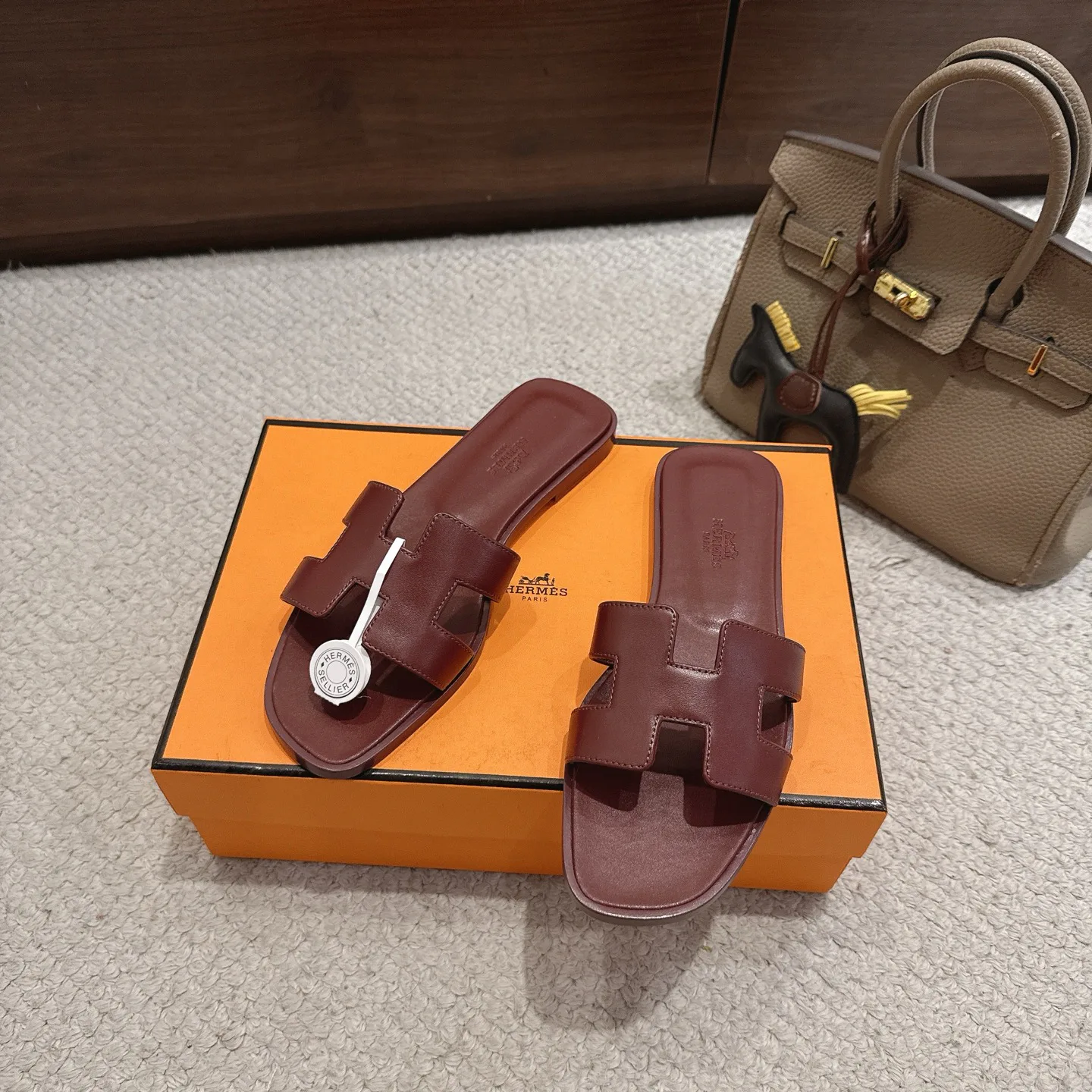 Шлепанцы Женские Hermes 17616201