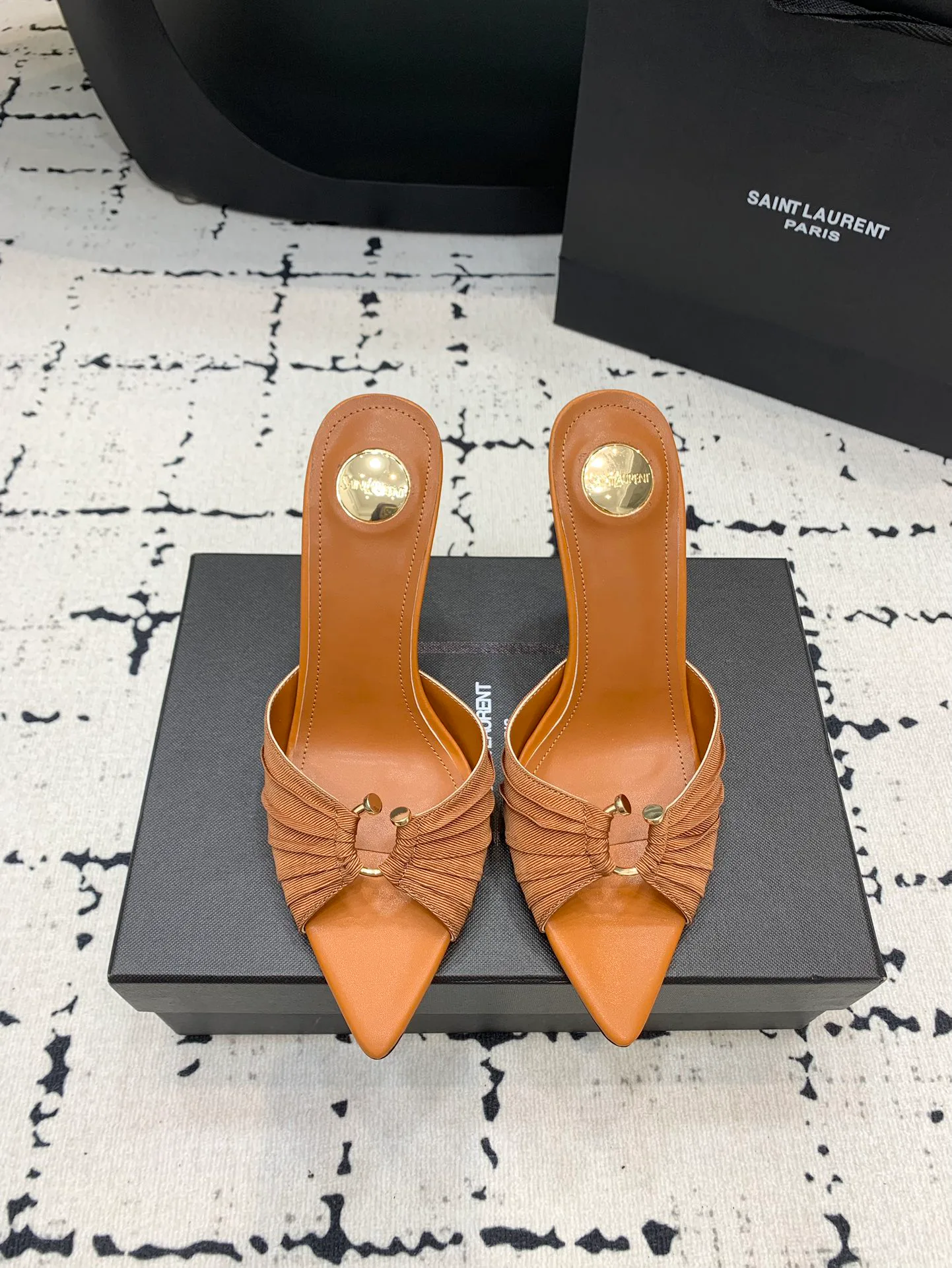 Босоножки Женские Saint Laurent 5961