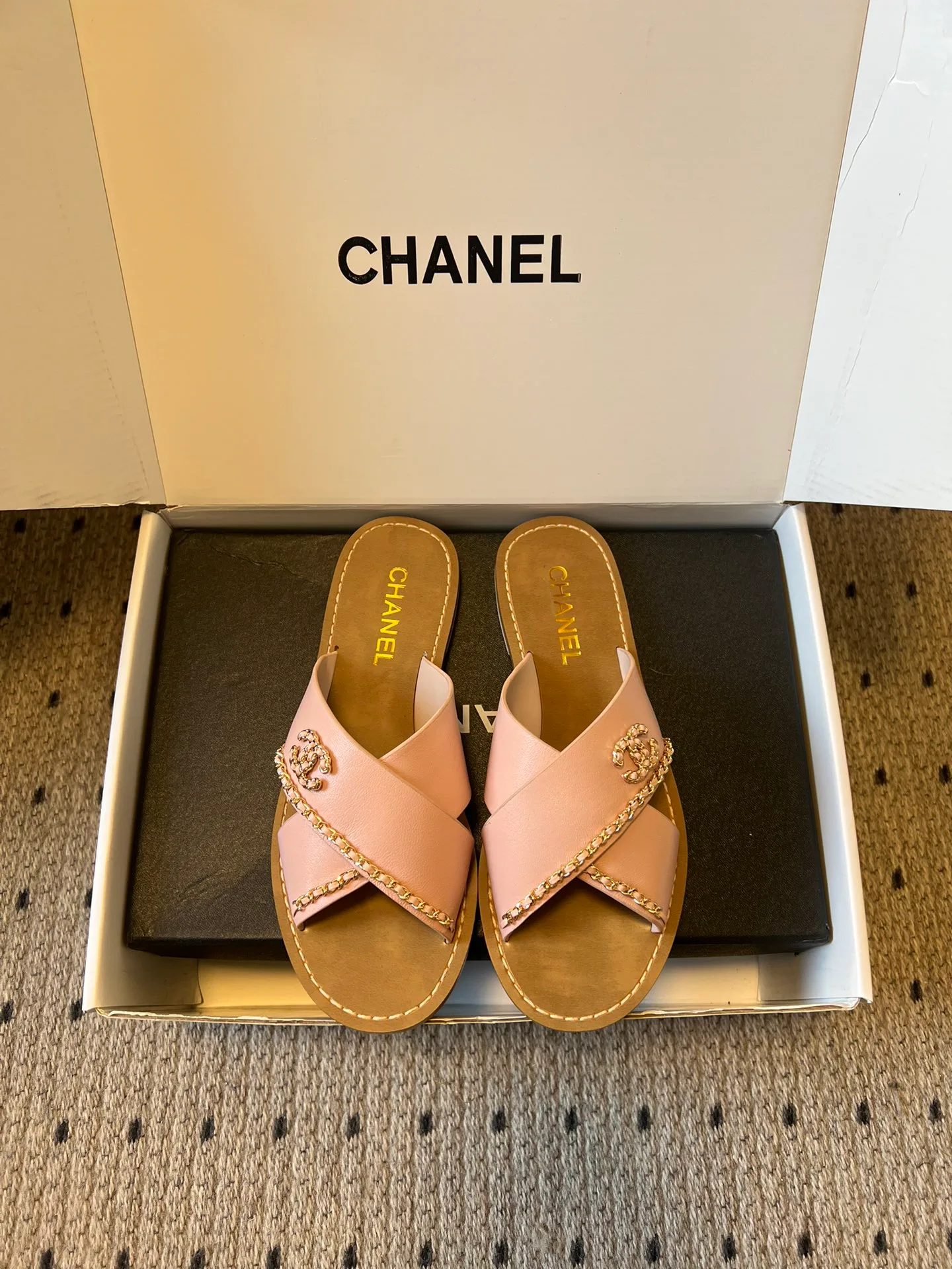 Босоножки Женские Chanel 1593289