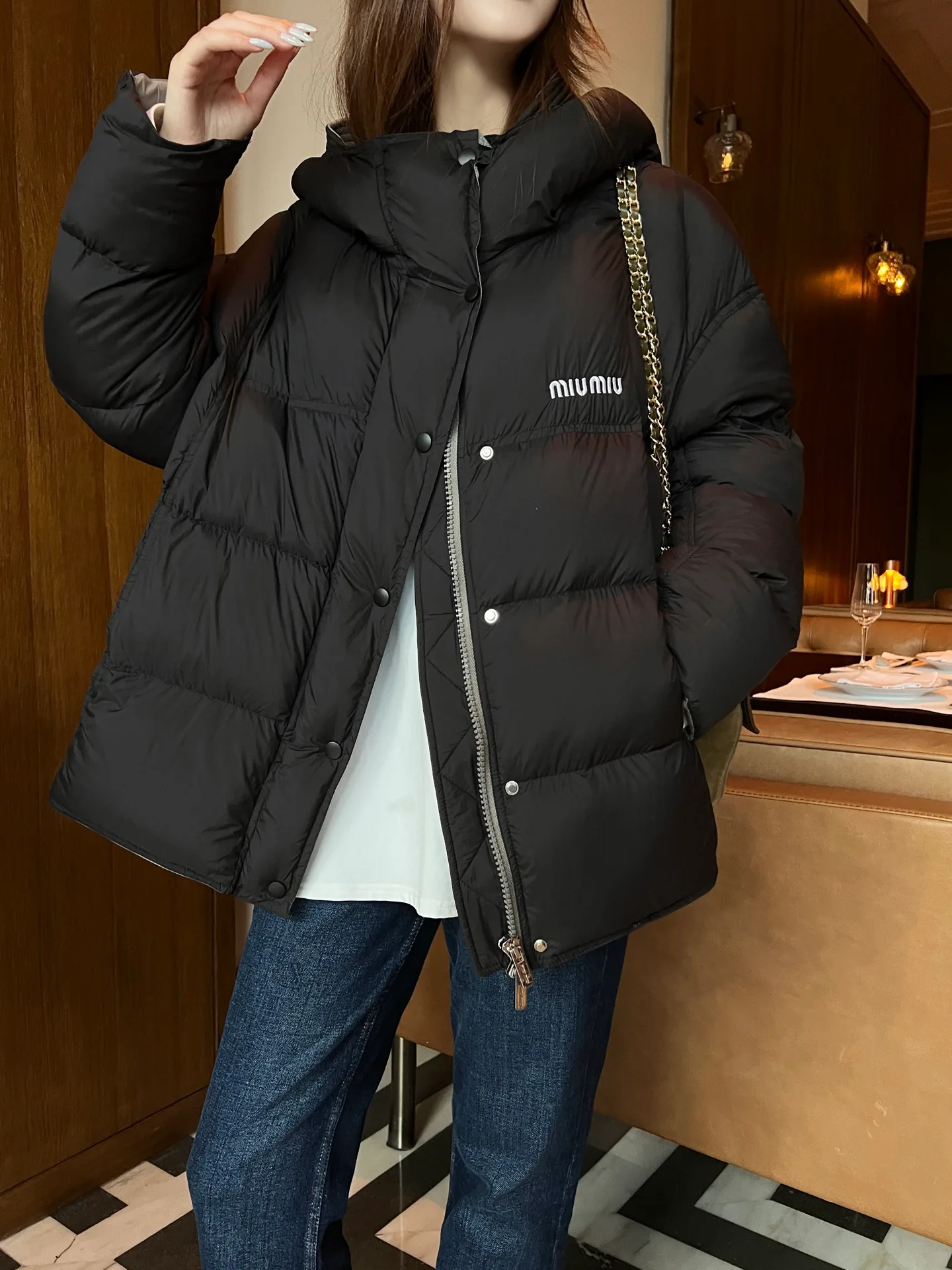 Куртки И Пуховики Женские Miu Miu 18710739