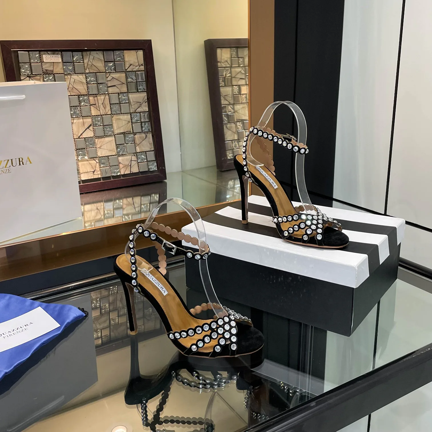 Босоножки Женские Aquazzura 5033867