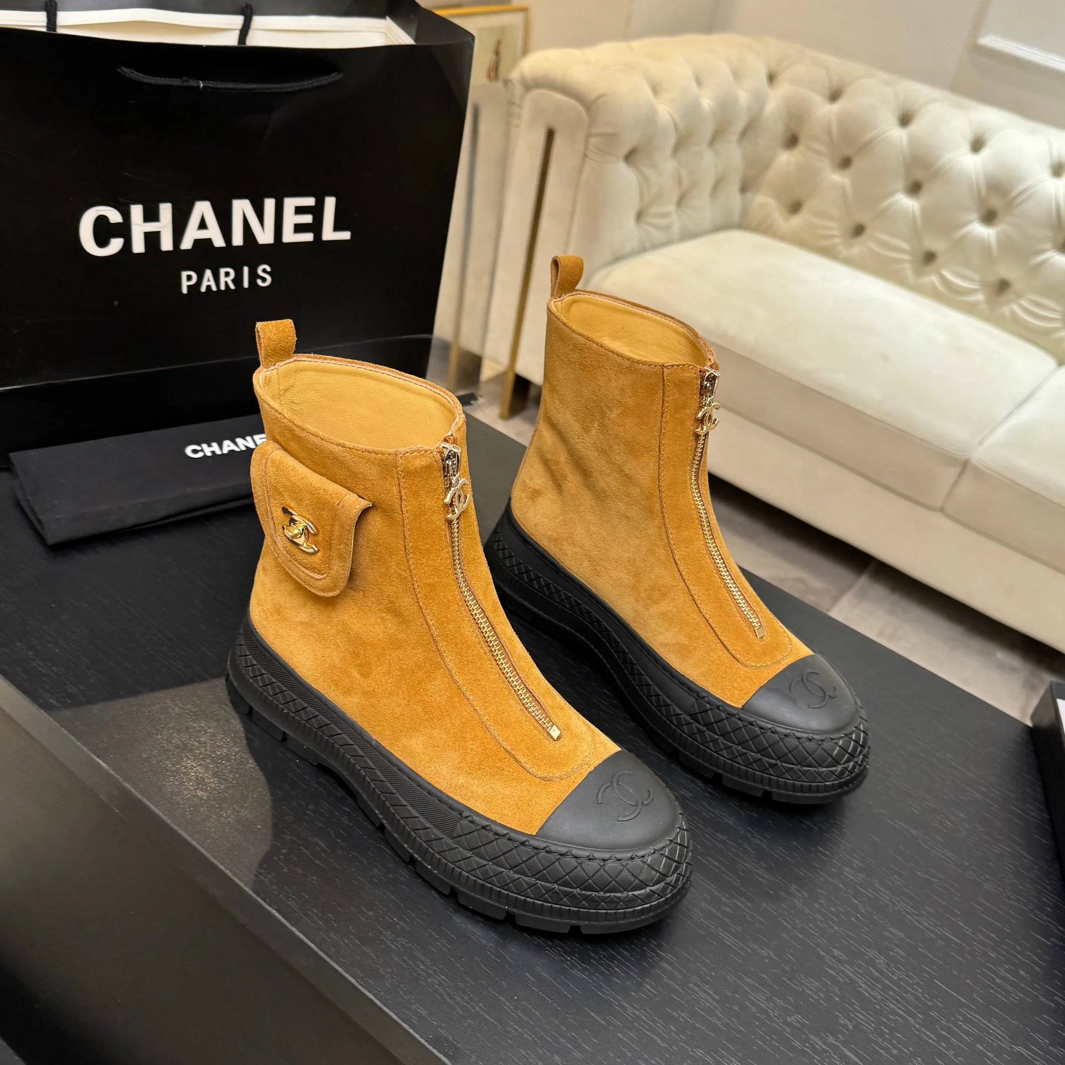 Ботинки Женские Chanel 17899992