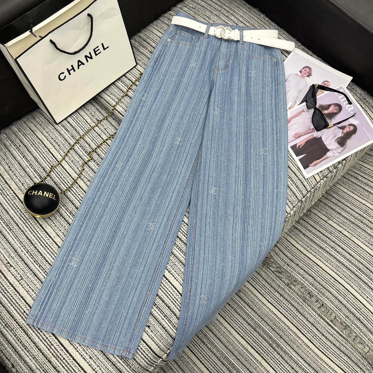 Джинсы Женские Chanel 7240