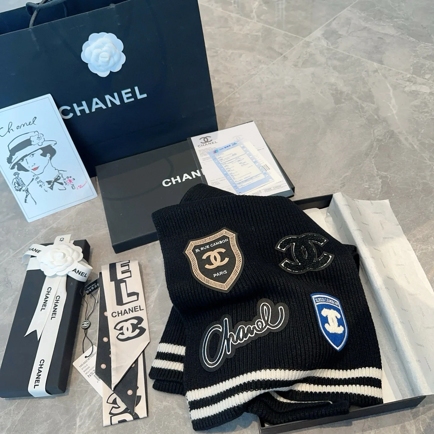 Шарфы Chanel 101123