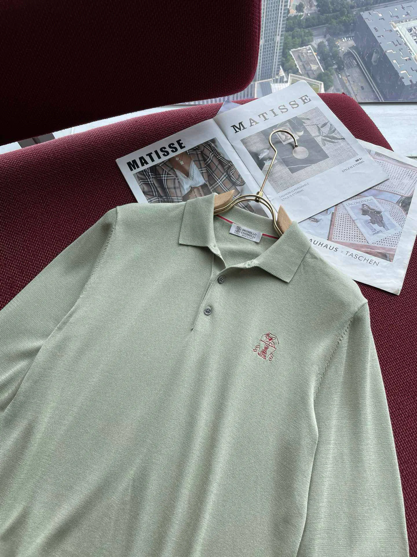 Лонгсливы Мужские Brunello Cucinelli 9990328