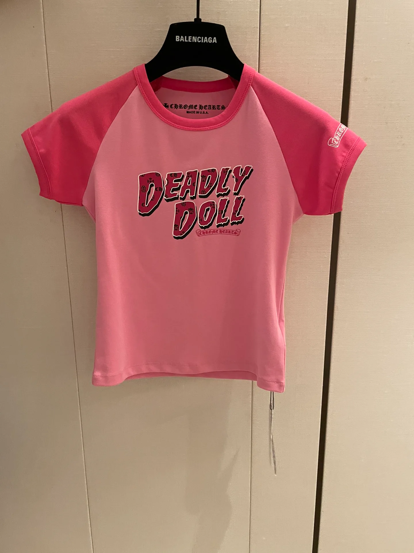 Футболки Женские Chrome Hearts 4929738