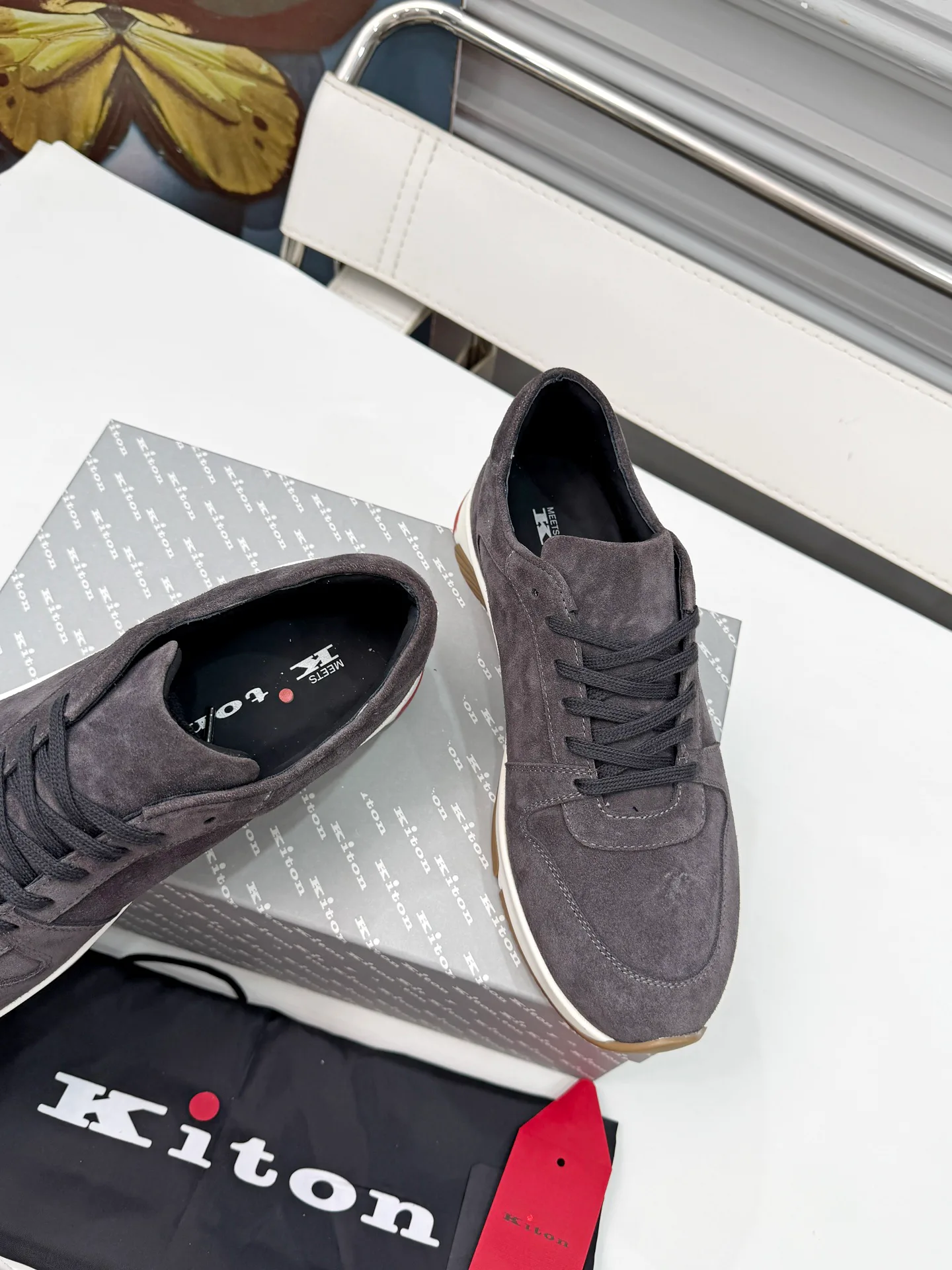 Кроссовки Мужские Kiton 17286654