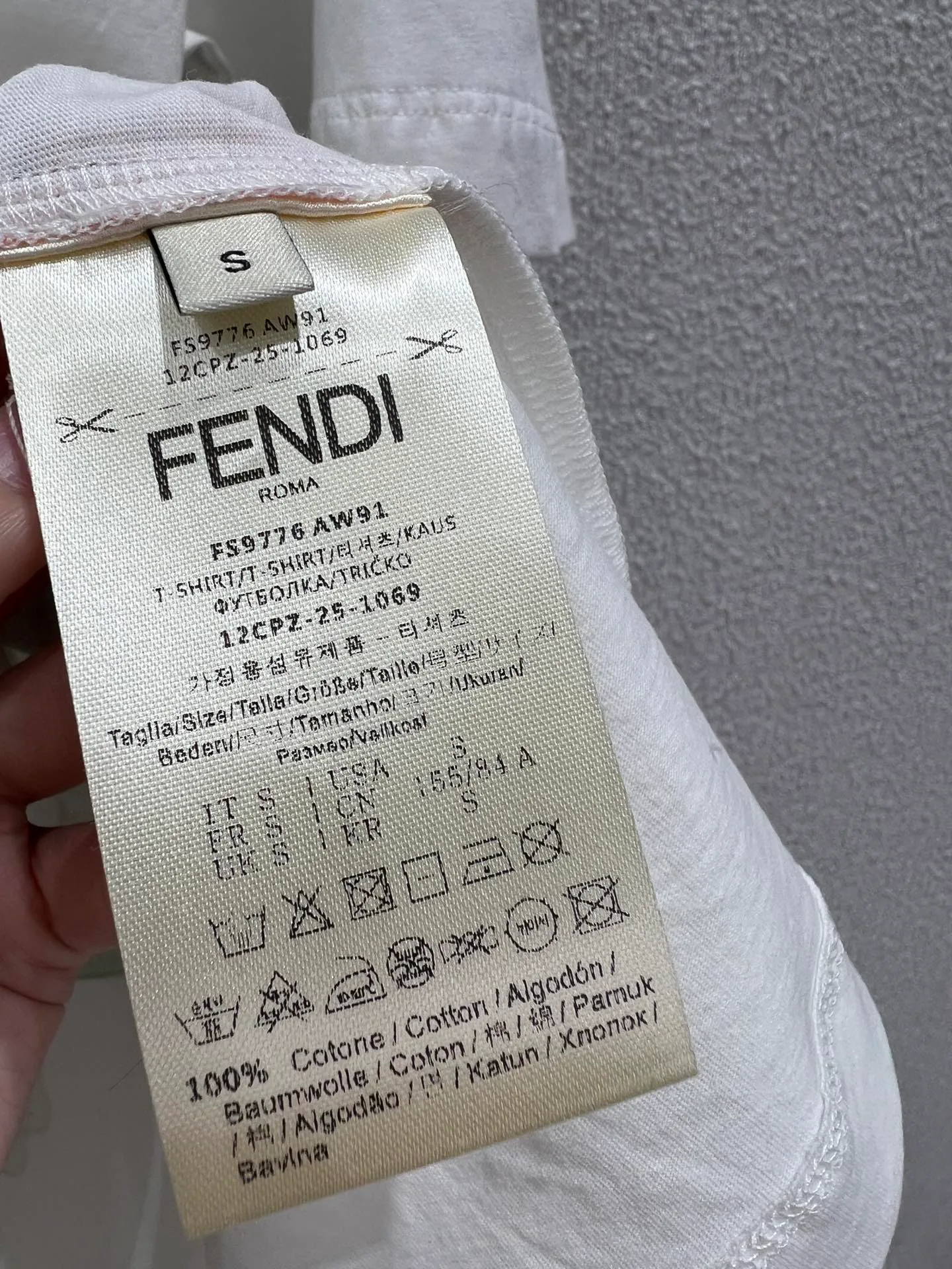 Футболки Женские Fendi 5551136