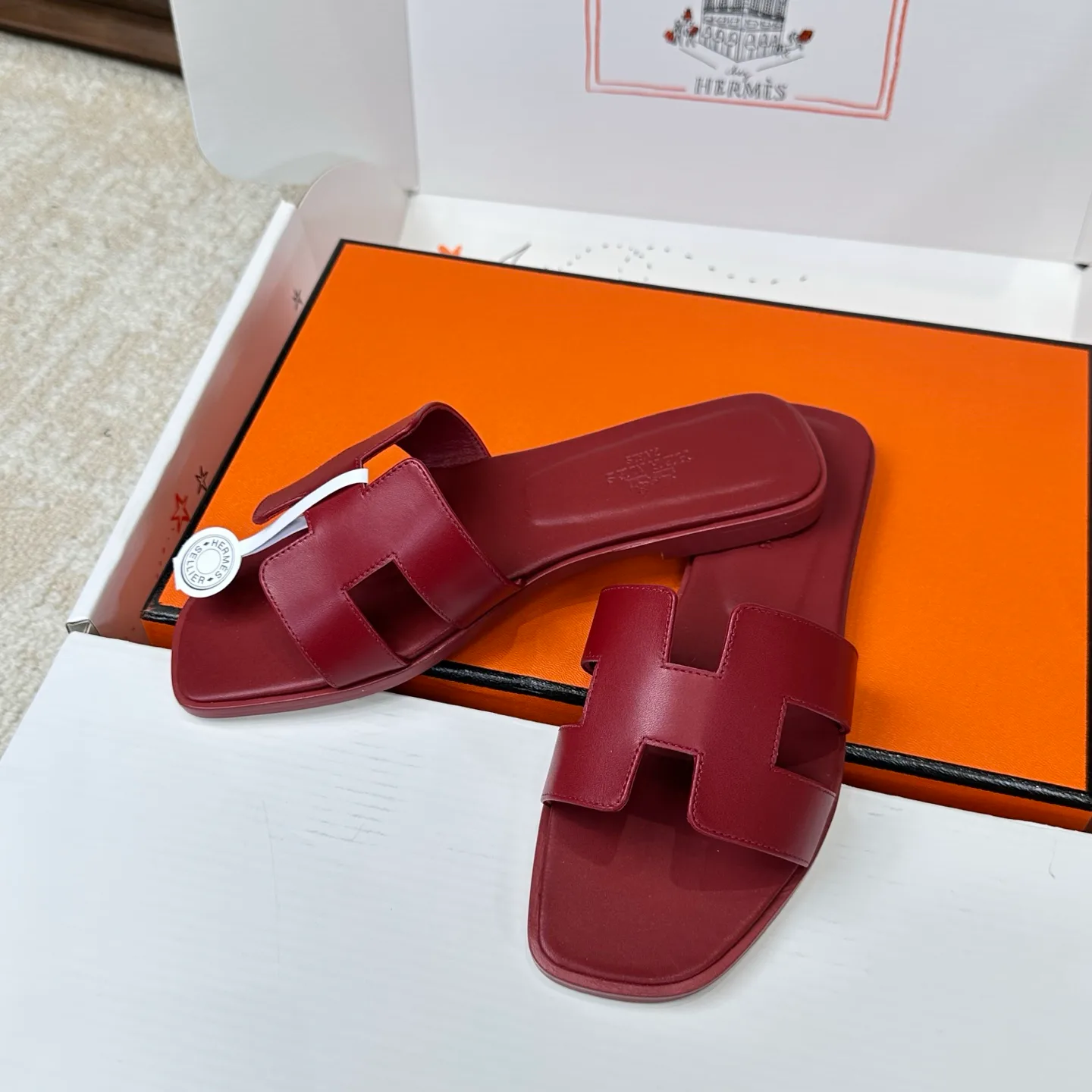 Шлепанцы Женские Hermes 3043249